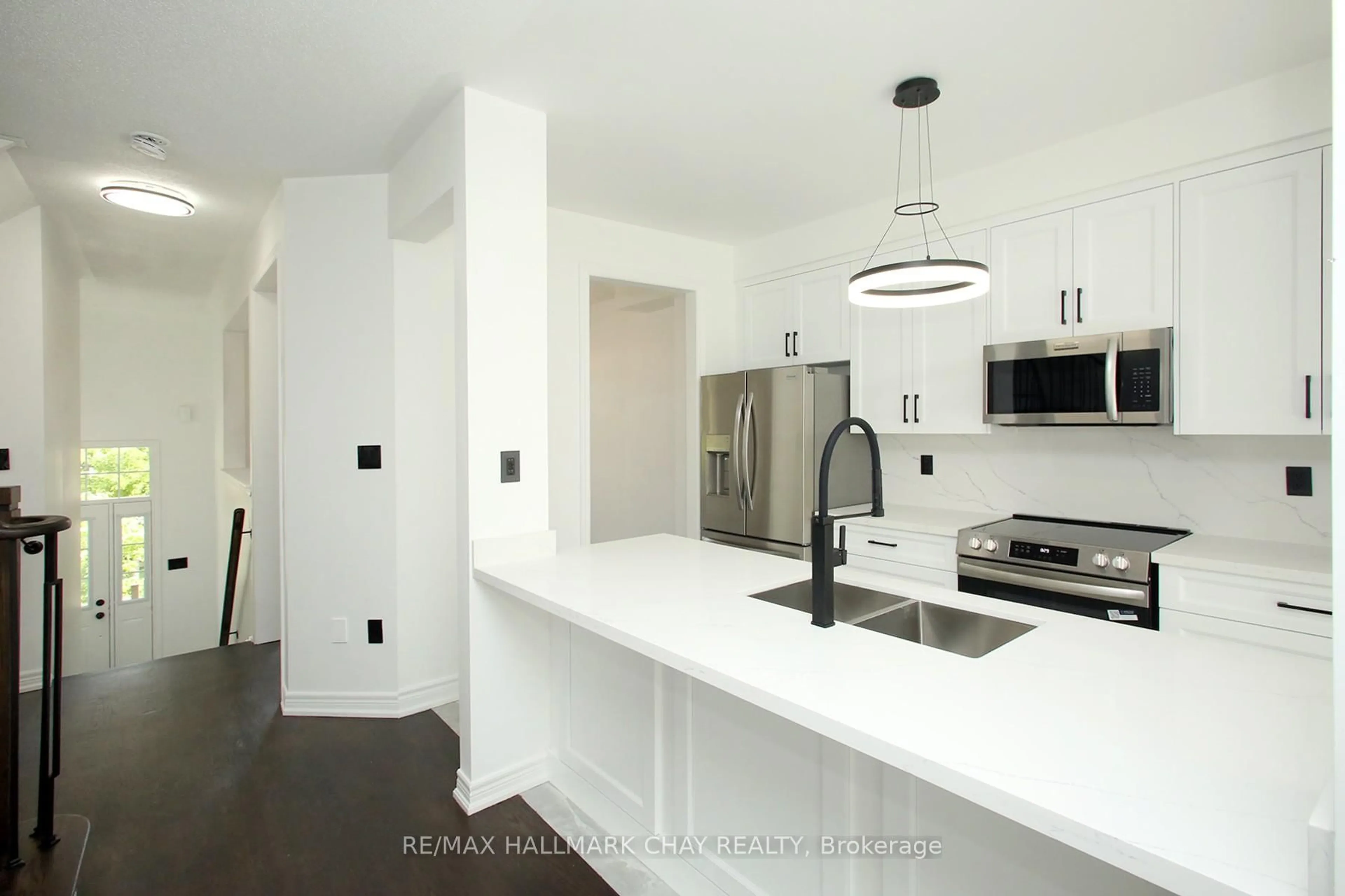 Open concept kitchen, unknown for 11 Ron Attwell St, Toronto Ontario M9M 0C1