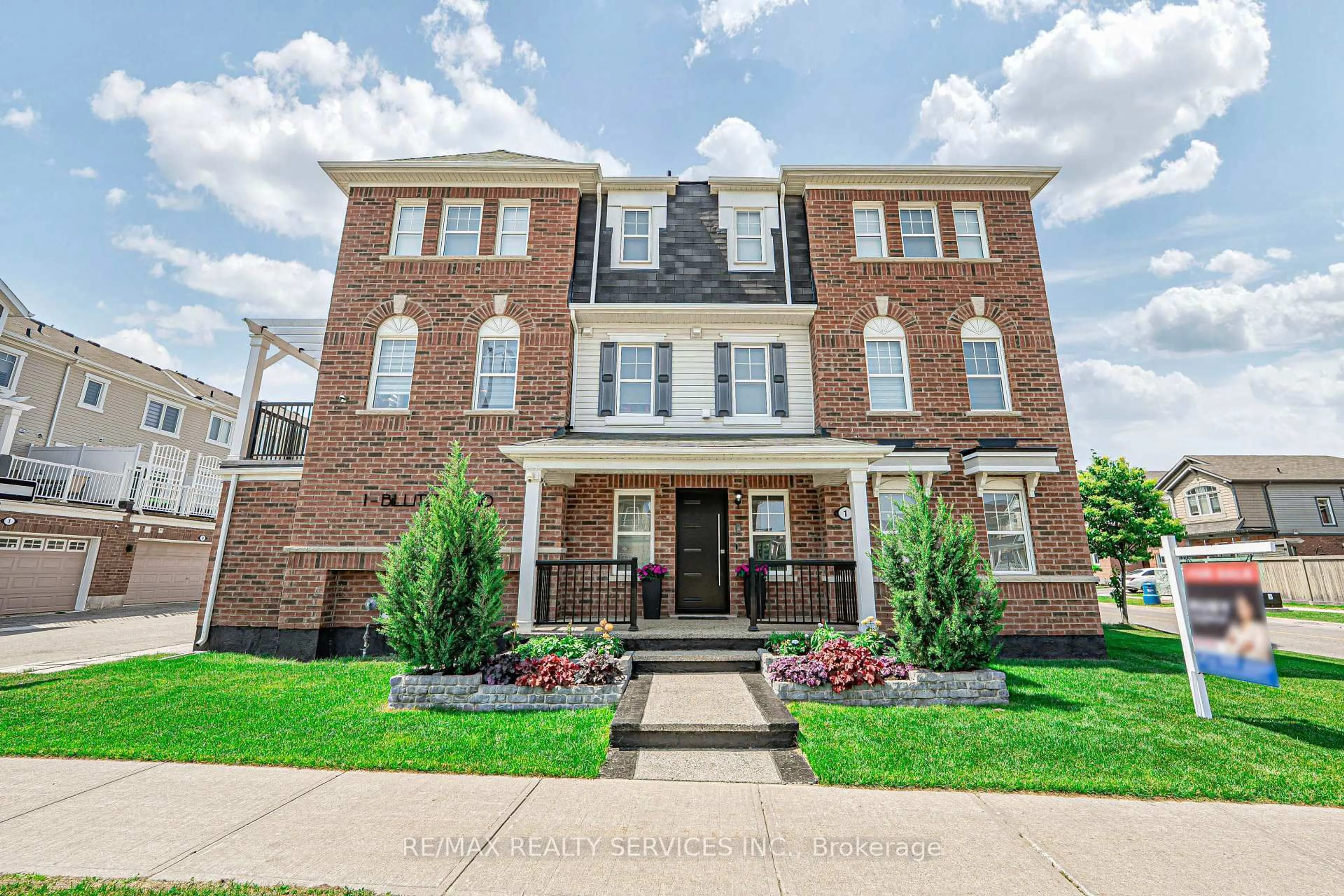 Home with brick exterior material, street for 1 Billiter Rd, Brampton Ontario L7A 4G8
