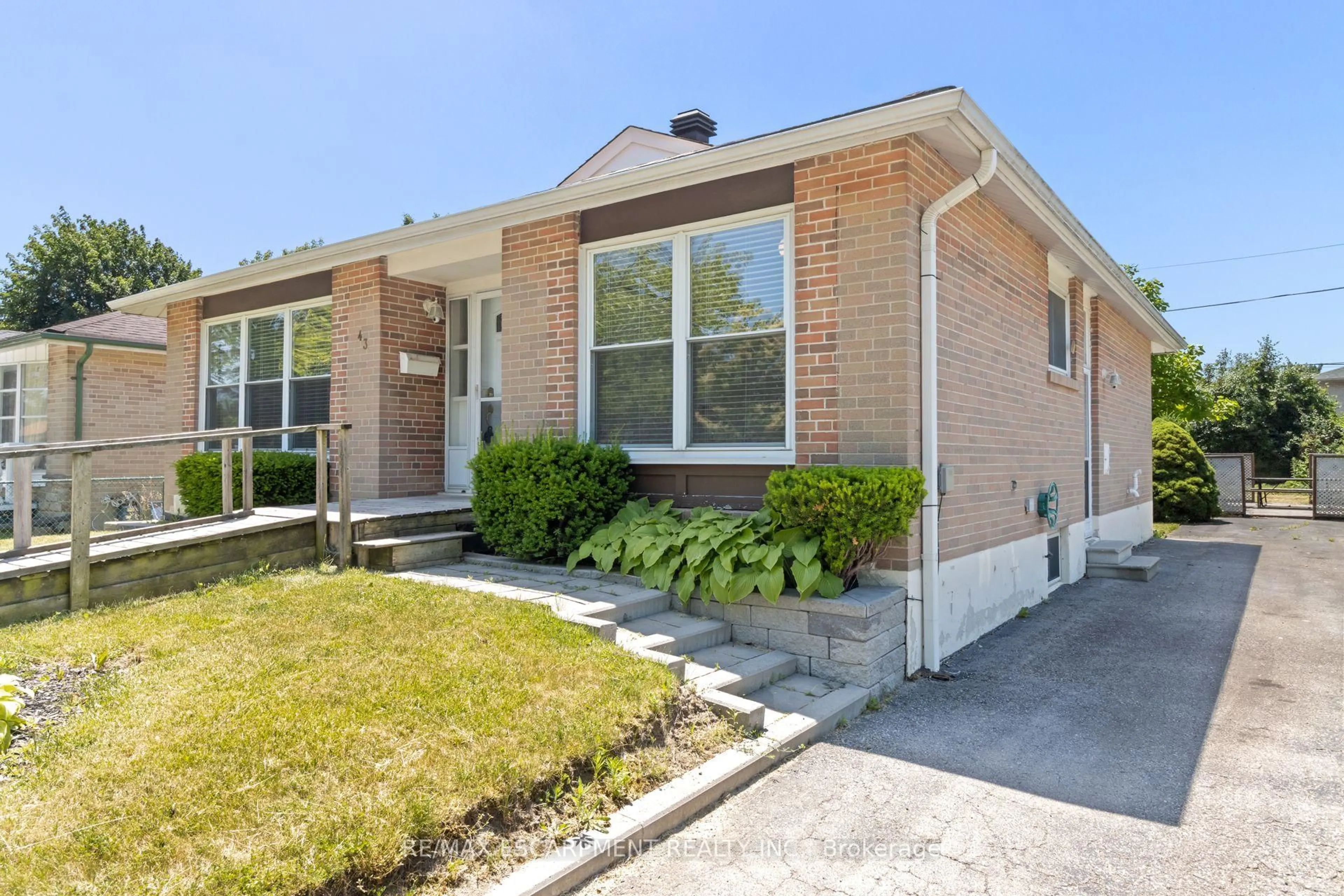 Home with brick exterior material, street for 43 Murchison Cres, Toronto Ontario M9V 3P5