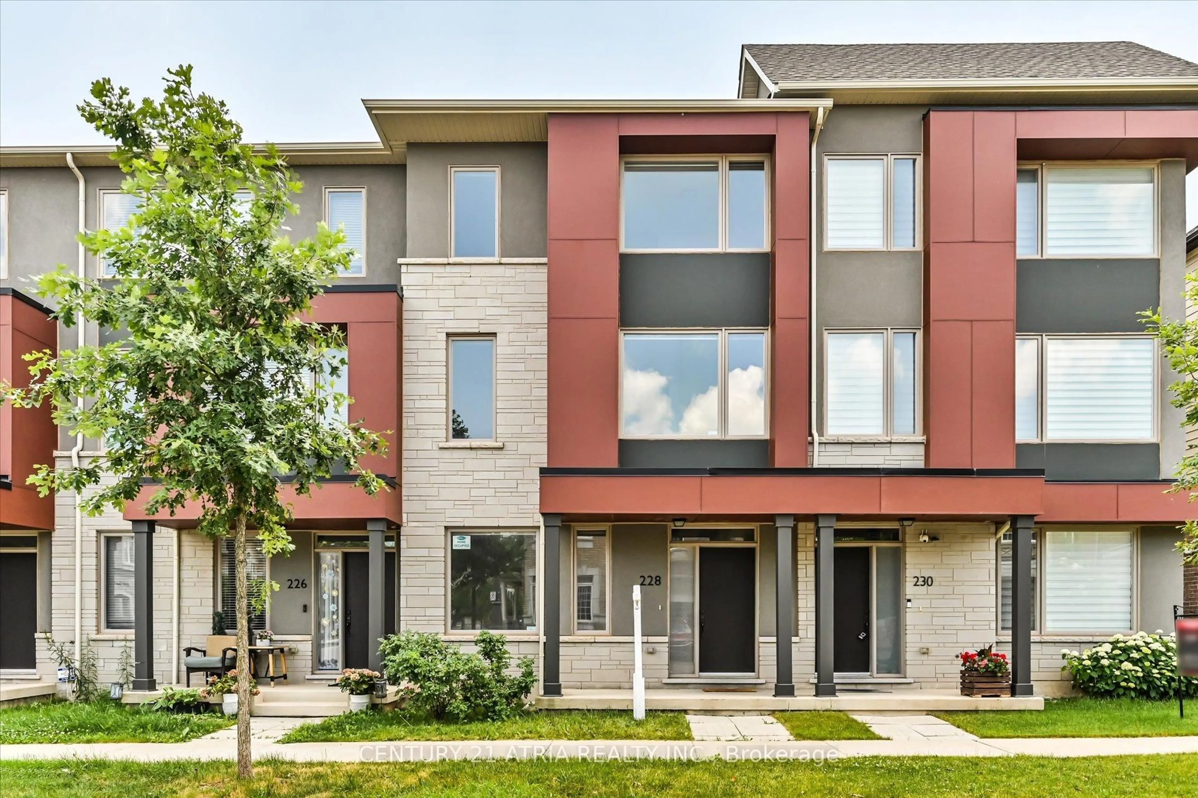 Home with brick exterior material, street for 228 Harold Dent Tr, Oakville Ontario L6M 1S2