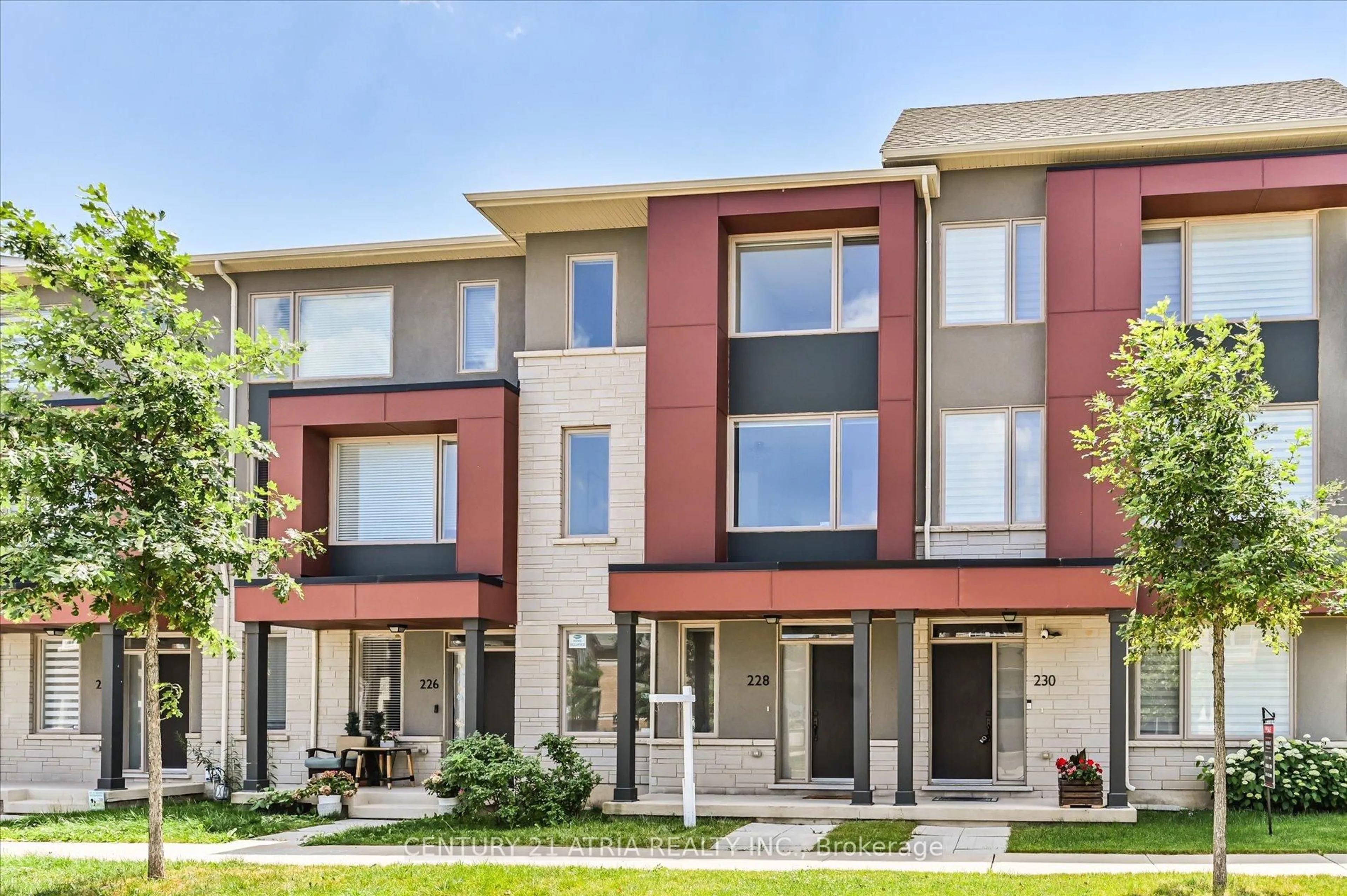 Home with brick exterior material, street for 228 Harold Dent Tr, Oakville Ontario L6M 1S2