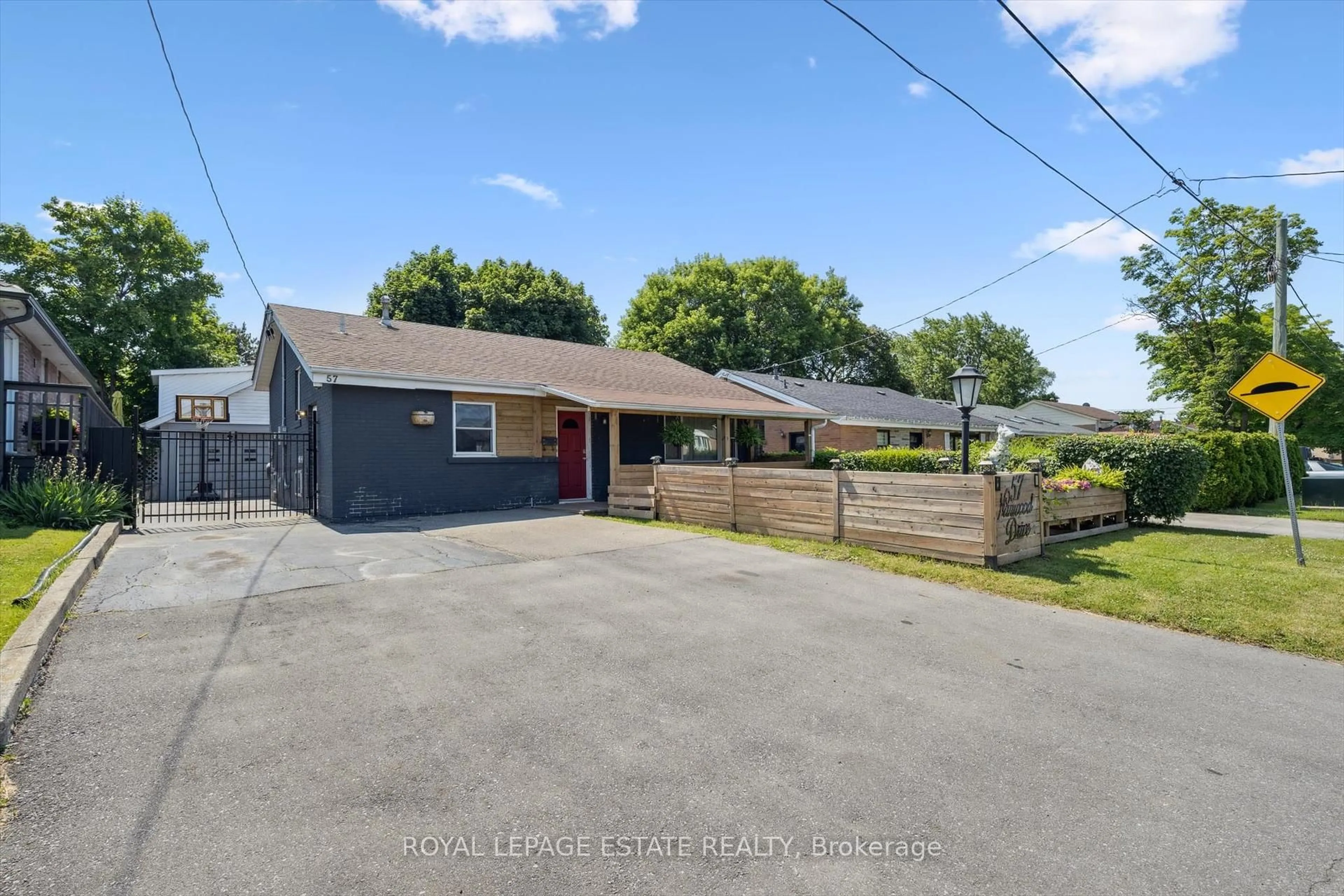 A pic from outside/outdoor area/front of a property/back of a property/a pic from drone, street for 57 Nanwood Dr, Brampton Ontario L6W 1M1