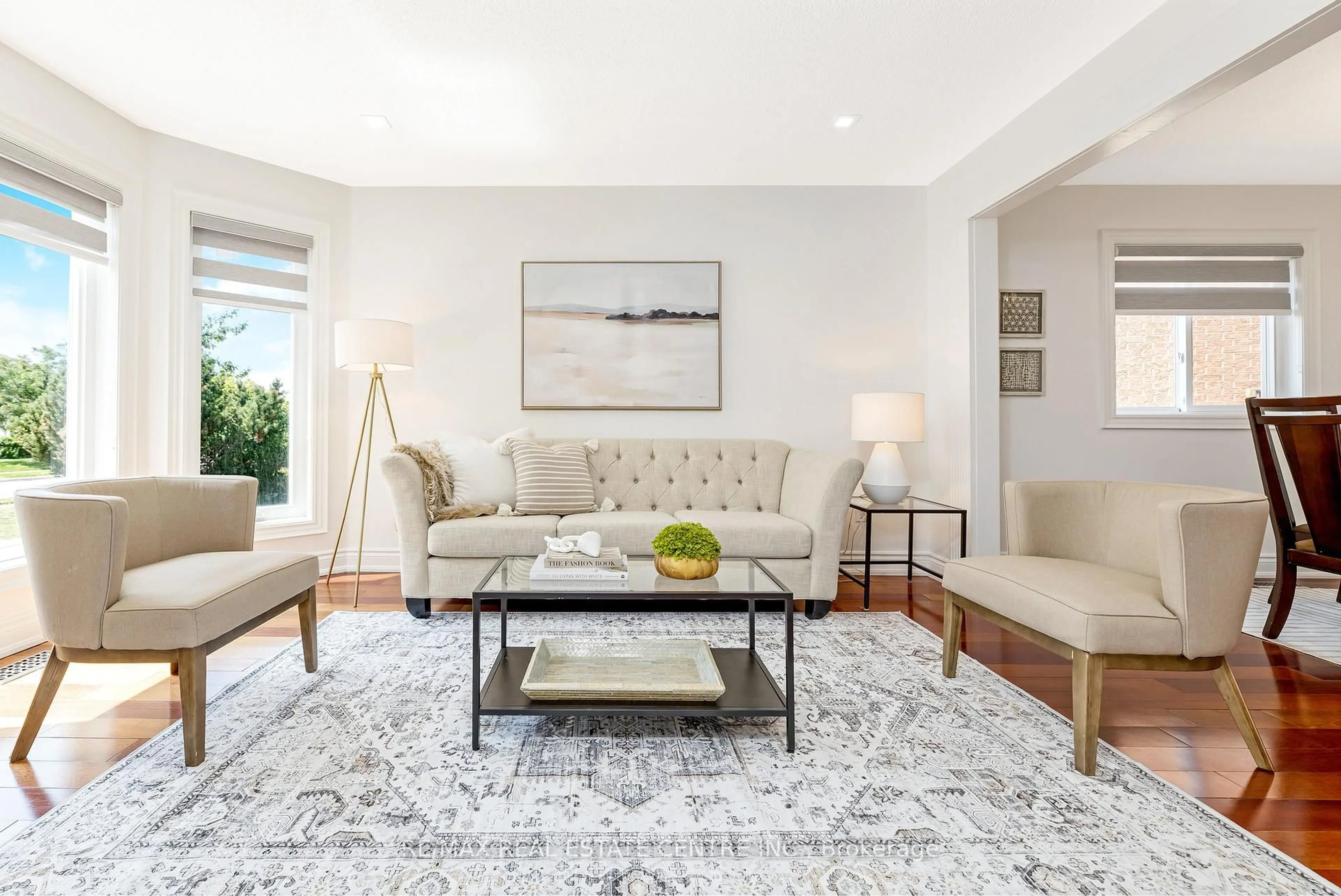 Living room with furniture, unknown for 68 Summerfield Cres, Brampton Ontario L6X 4L2