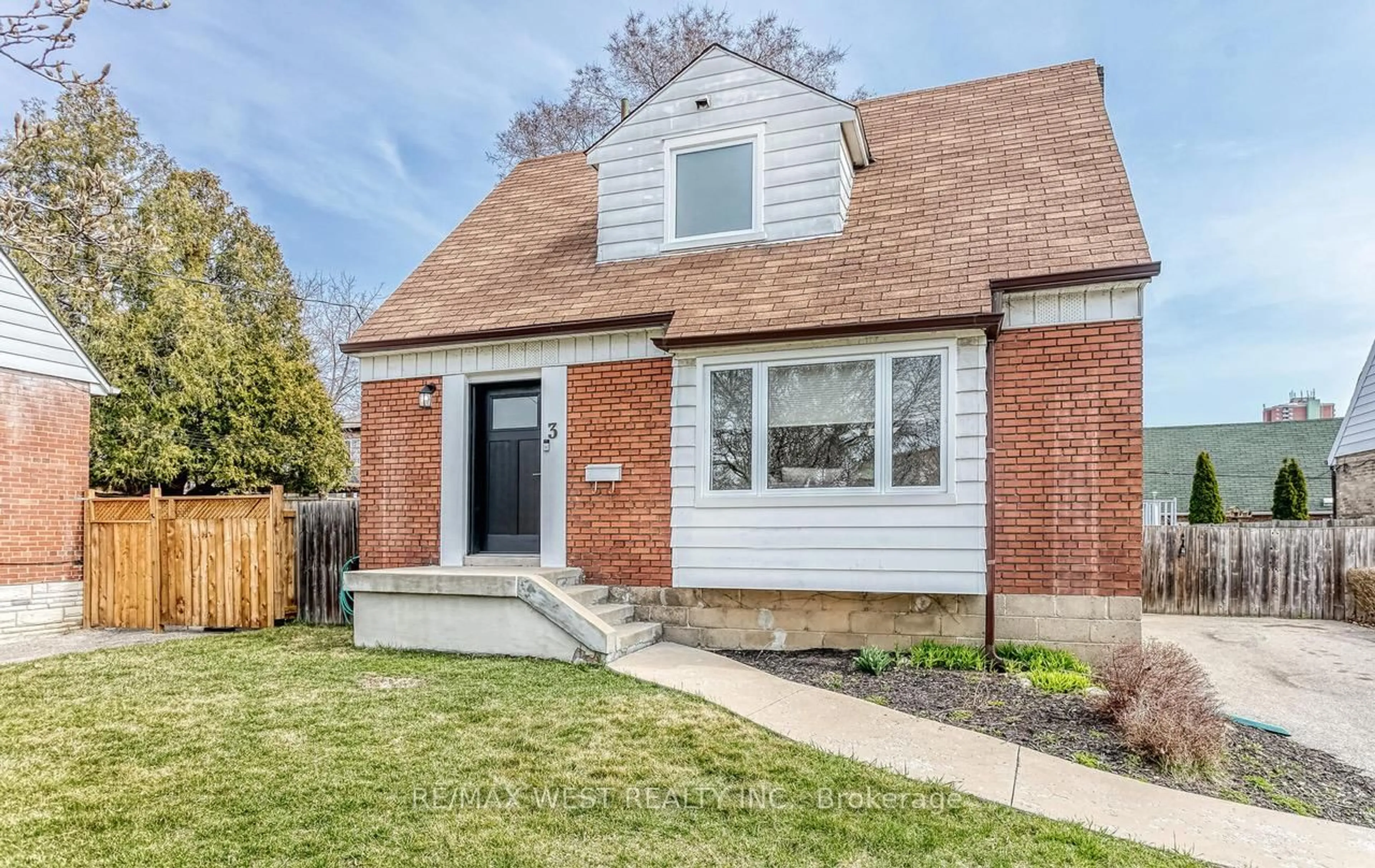 Home with brick exterior material, street for 3 Greenacres Rd, Toronto Ontario M6M 4A6