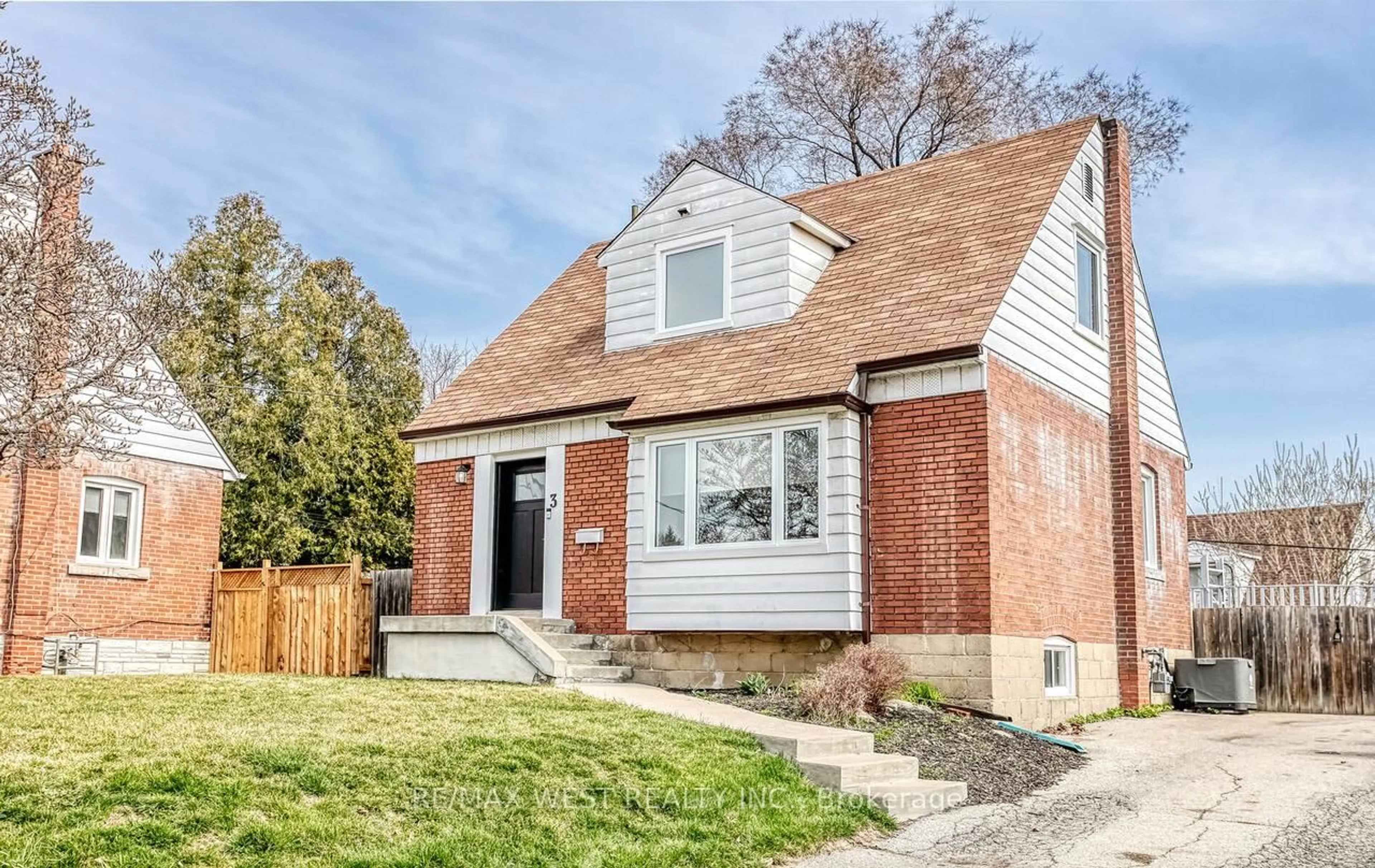 Home with brick exterior material, street for 3 Greenacres Rd, Toronto Ontario M6M 4A6