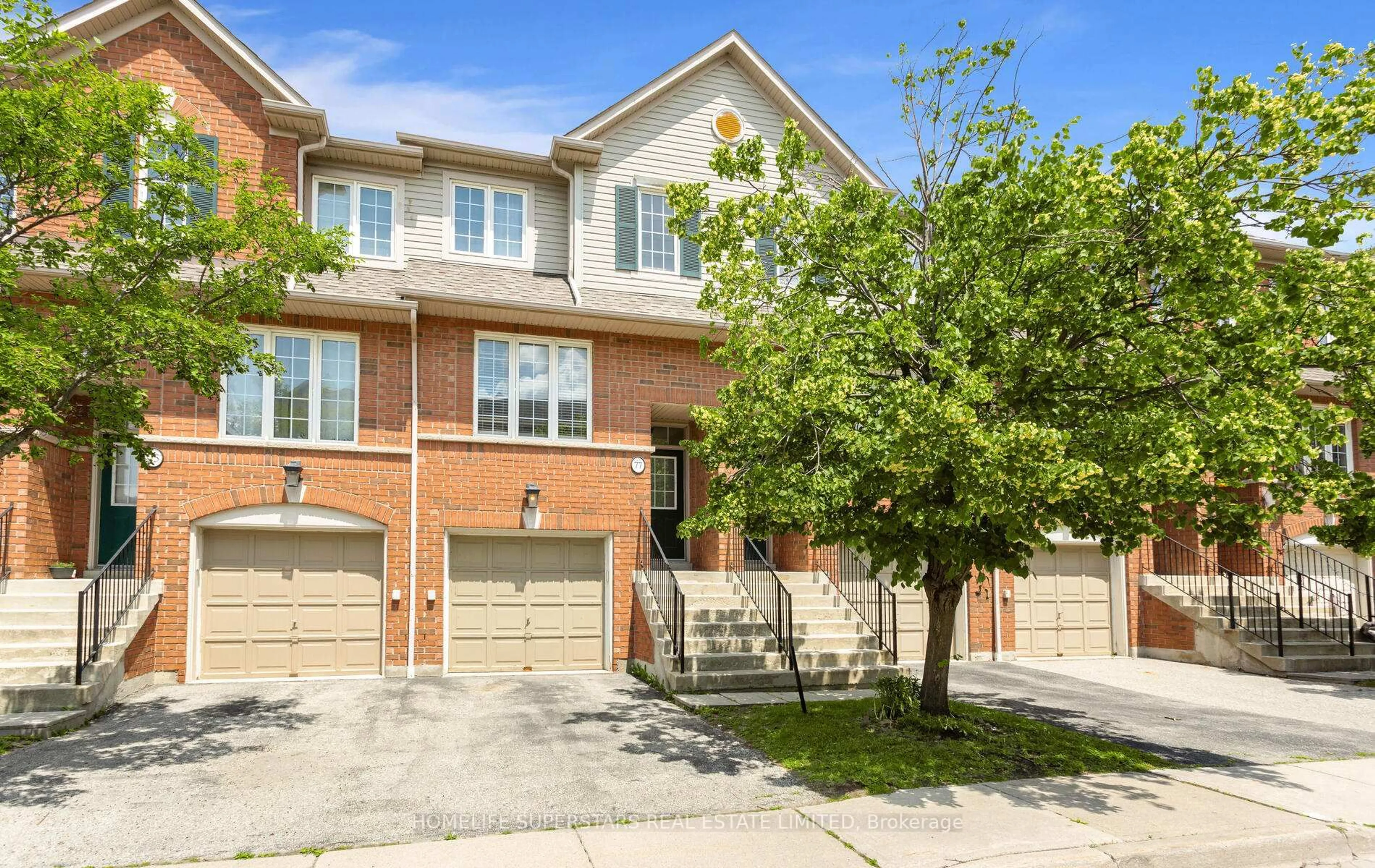 Home with brick exterior material, street for 4950 Albina Way #77, Mississauga Ontario L4Z 4J5