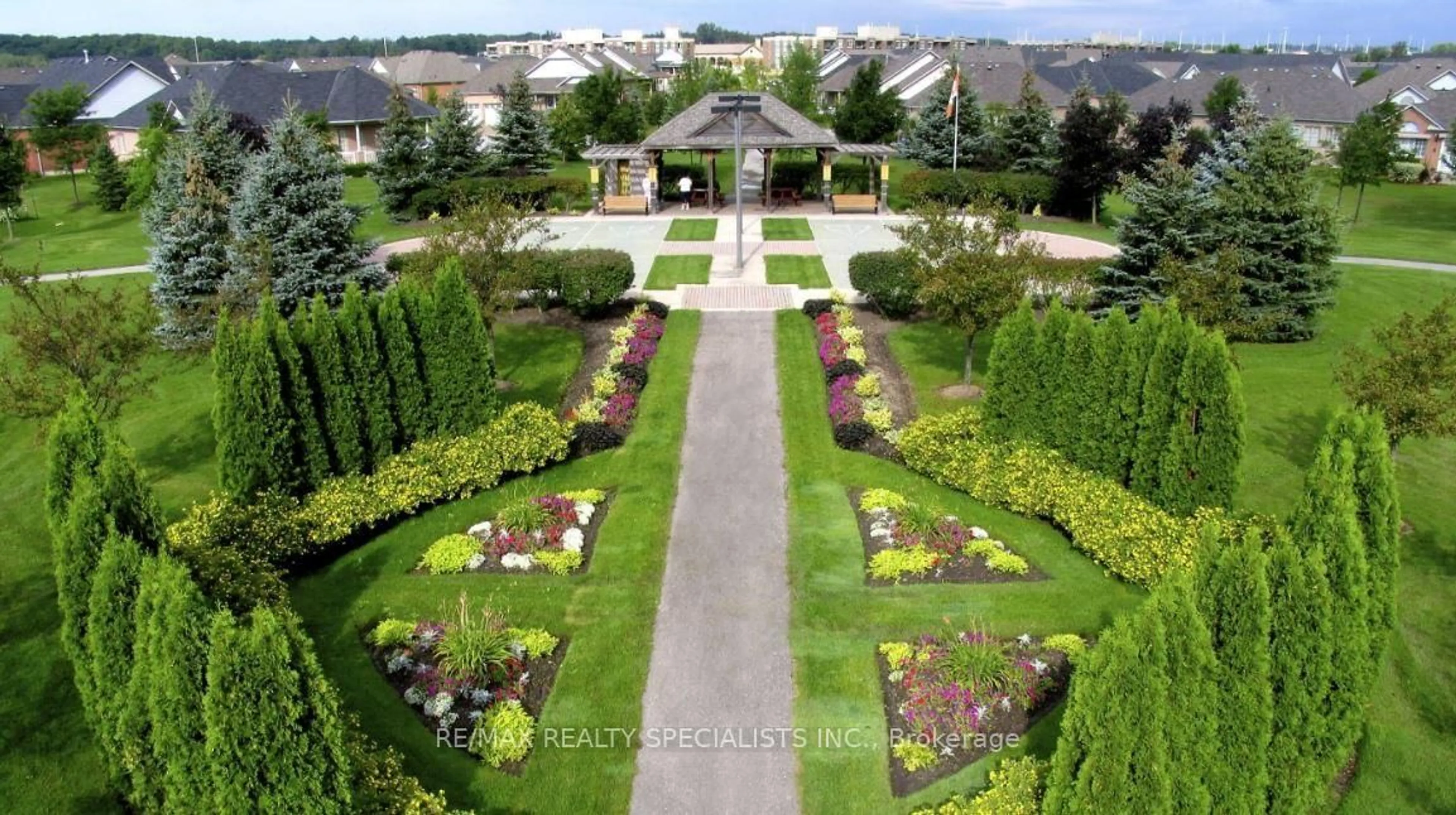 A pic from outside/outdoor area/front of a property/back of a property/a pic from drone, street for 50 Via Rosedale #203, Brampton Ontario L6R 3Z7