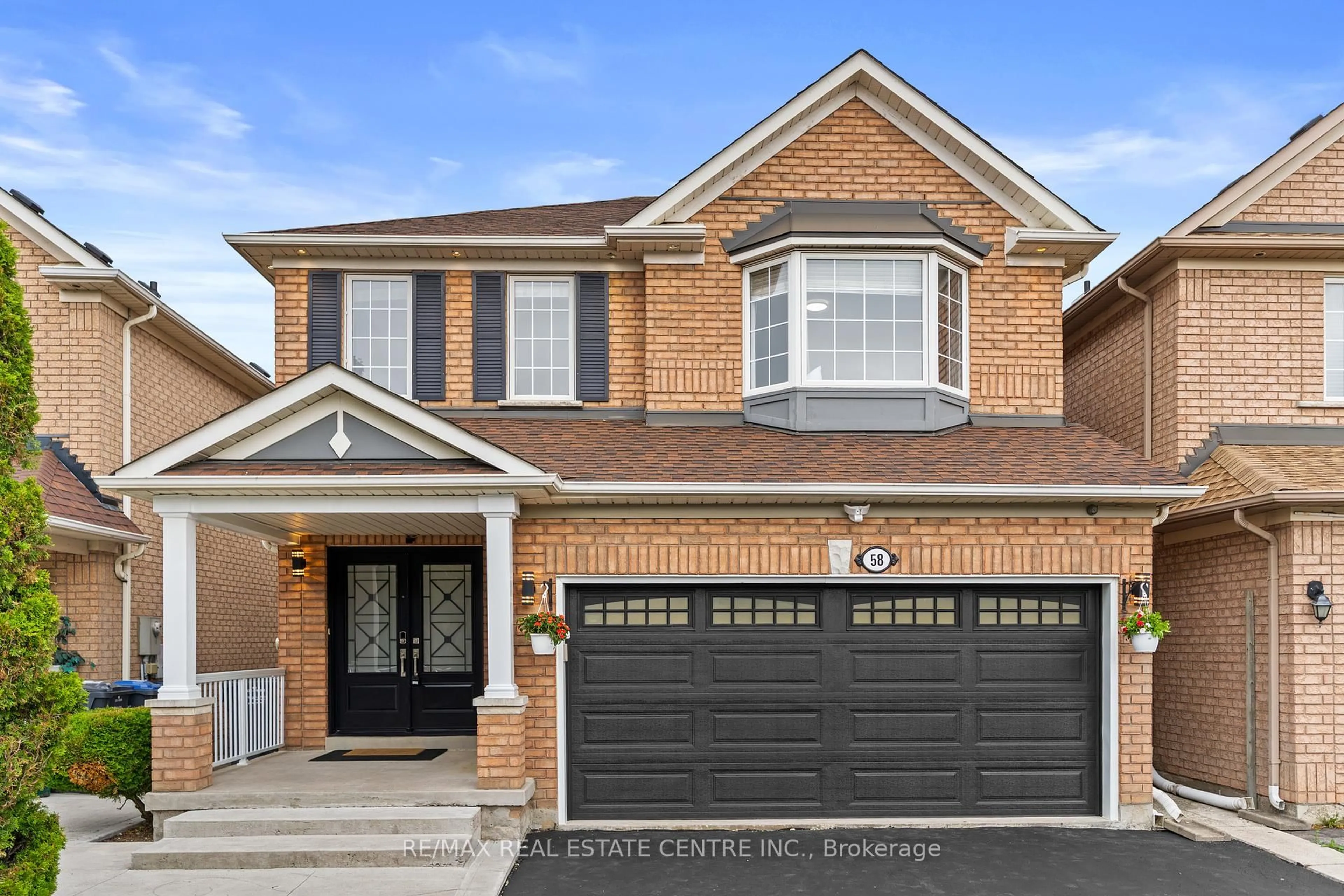Home with brick exterior material, street for 58 Kanashiro St, Brampton Ontario L6P 1H4