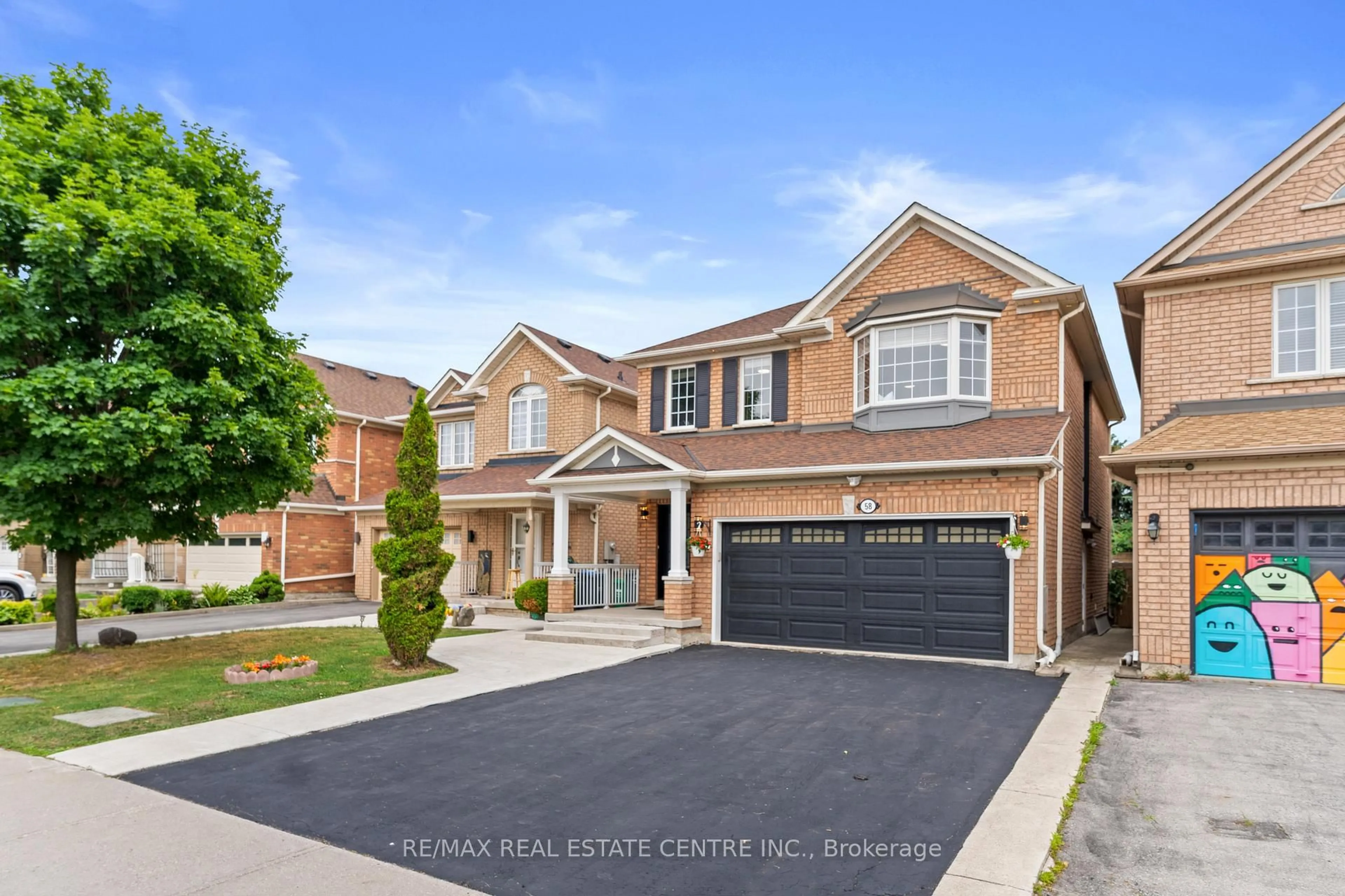 Home with brick exterior material, street for 58 Kanashiro St, Brampton Ontario L6P 1H4