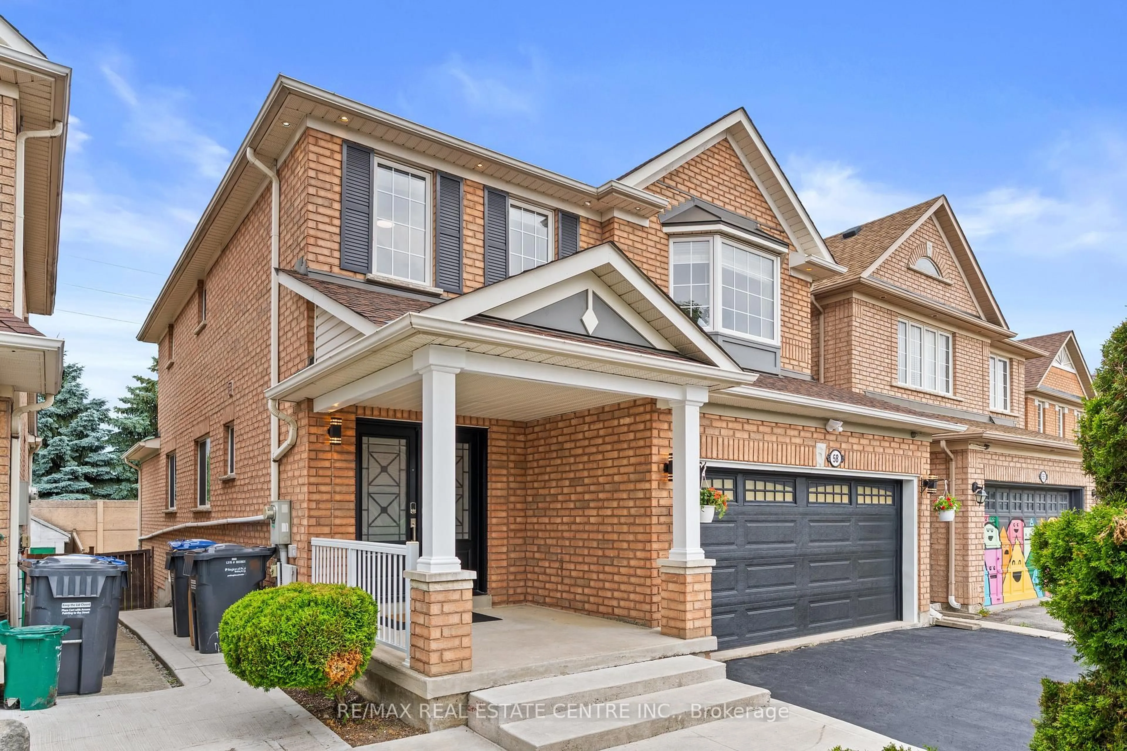 Home with brick exterior material, street for 58 Kanashiro St, Brampton Ontario L6P 1H4