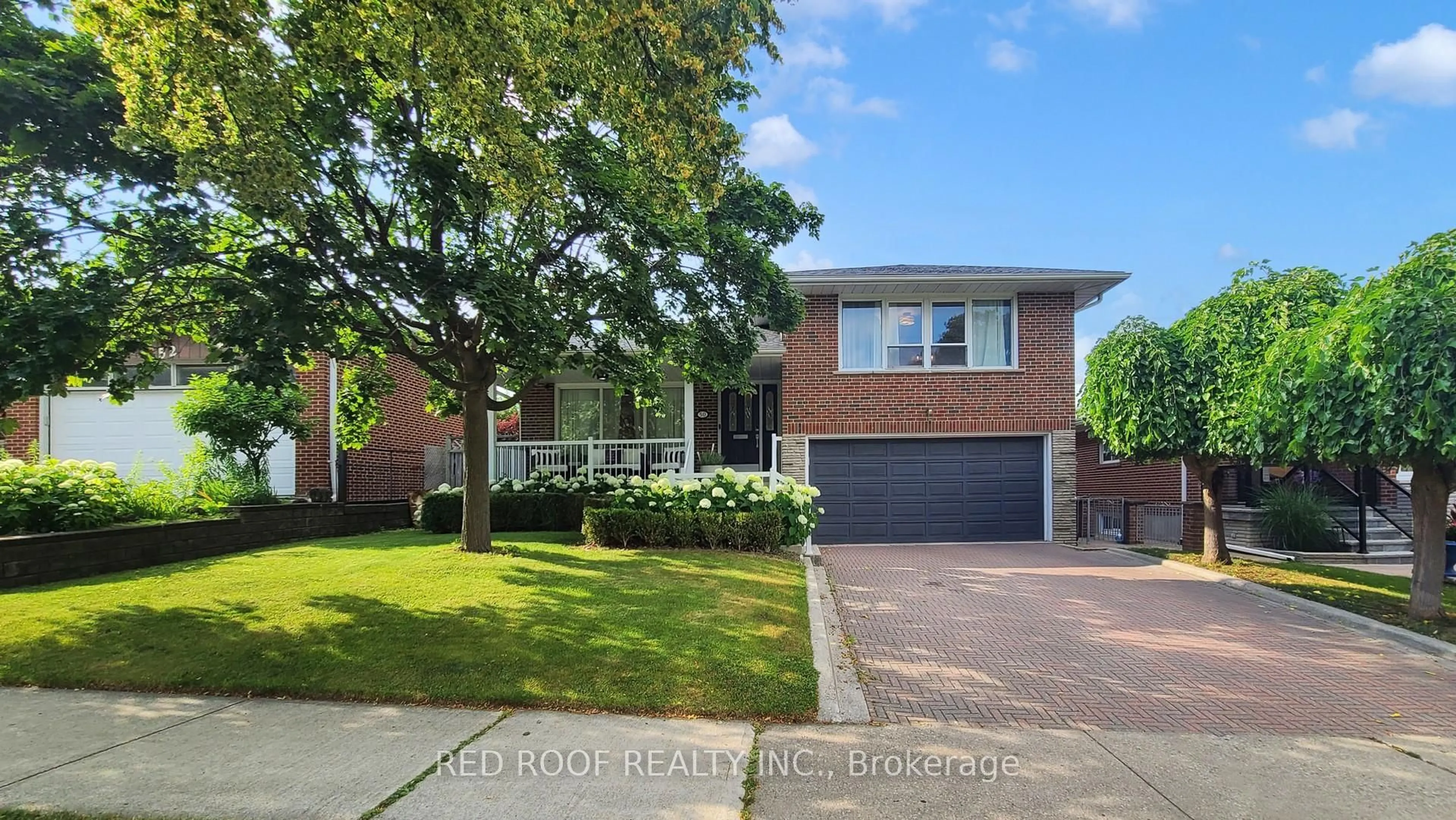 Home with brick exterior material, street for 50 Allanhurst Dr, Toronto Ontario M9A 4K1