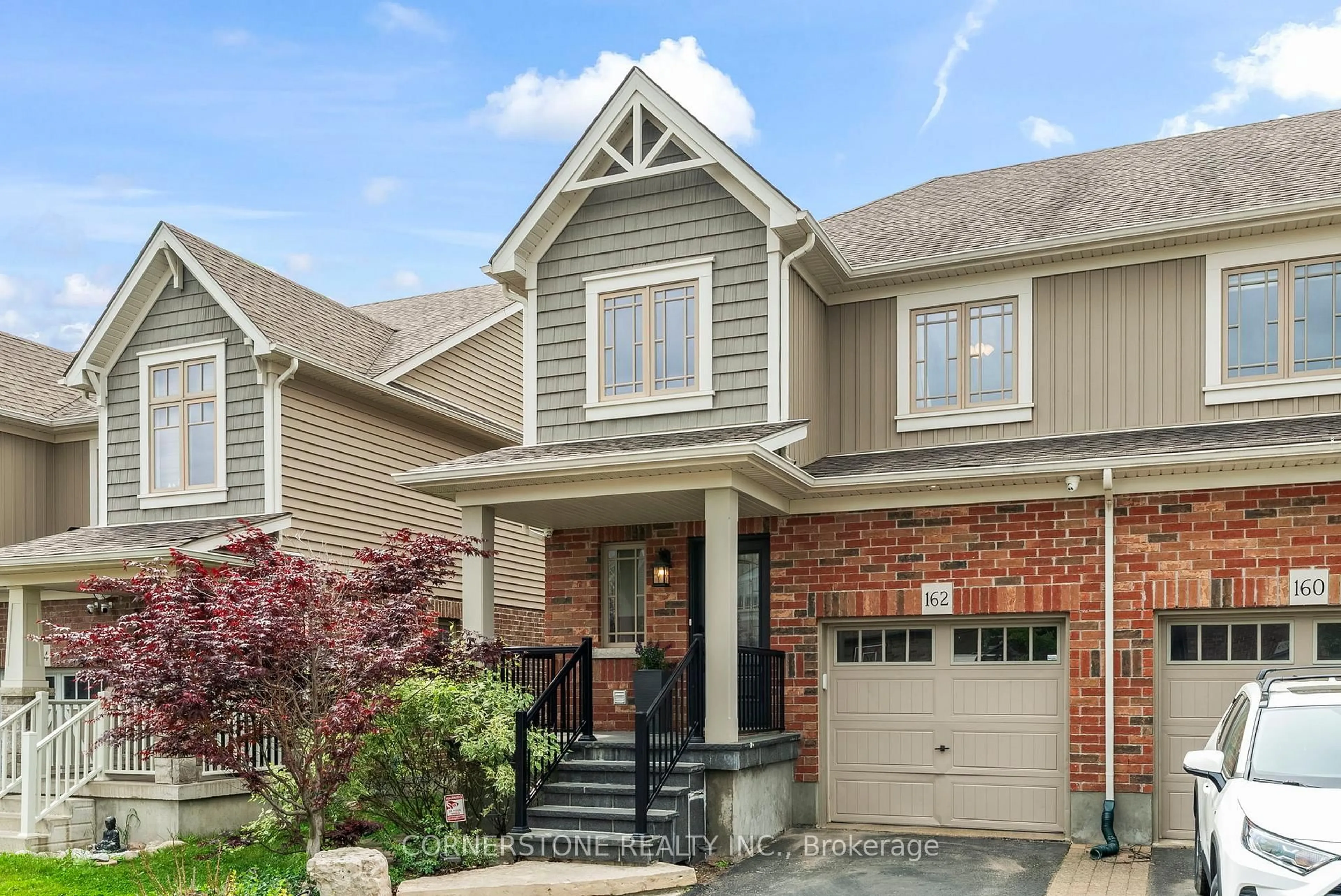 Home with brick exterior material, street for 162 Preston Dr, Orangeville Ontario L9W 0C9