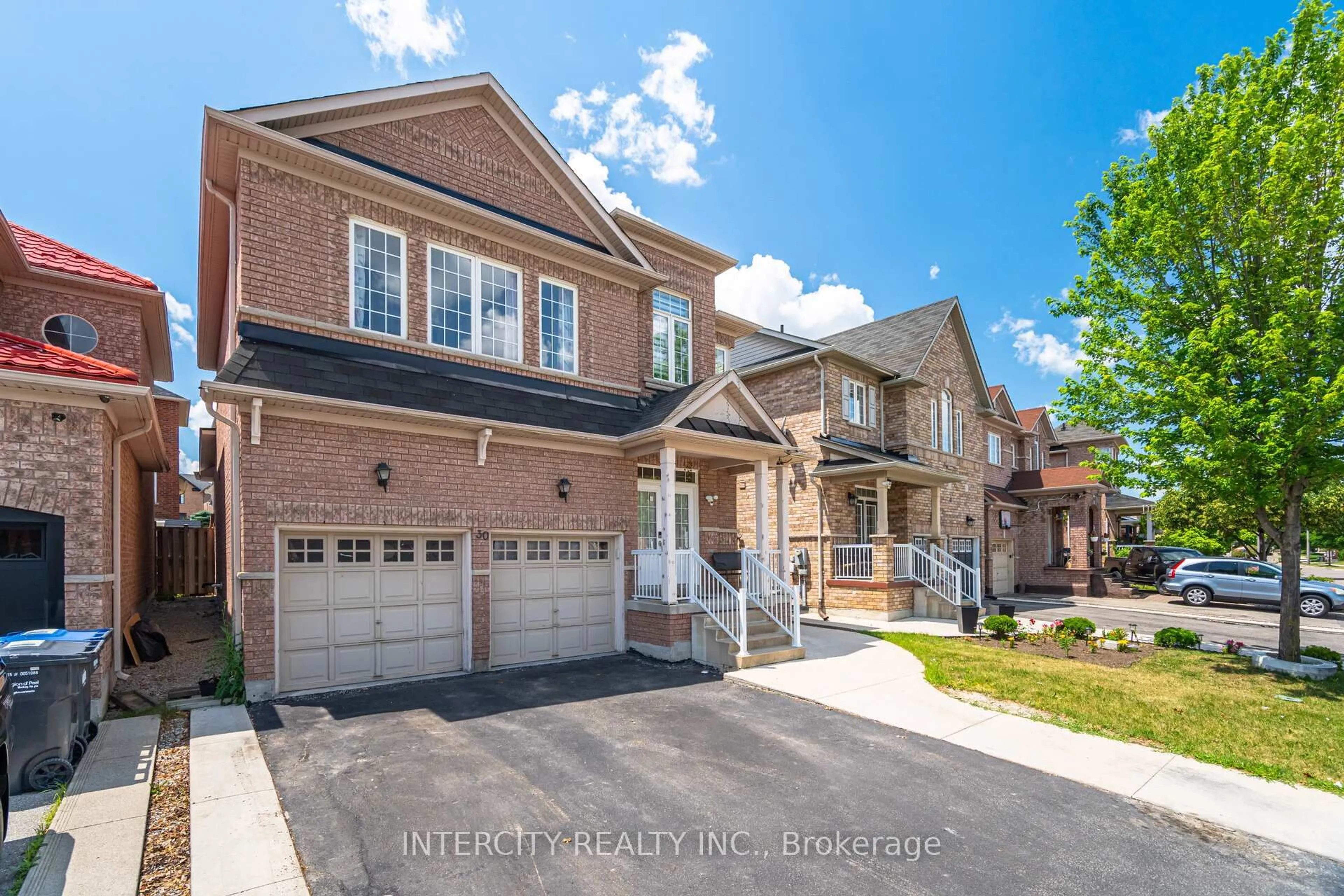 Home with brick exterior material, street for 30 Pape Dr, Brampton Ontario L6R 0G4