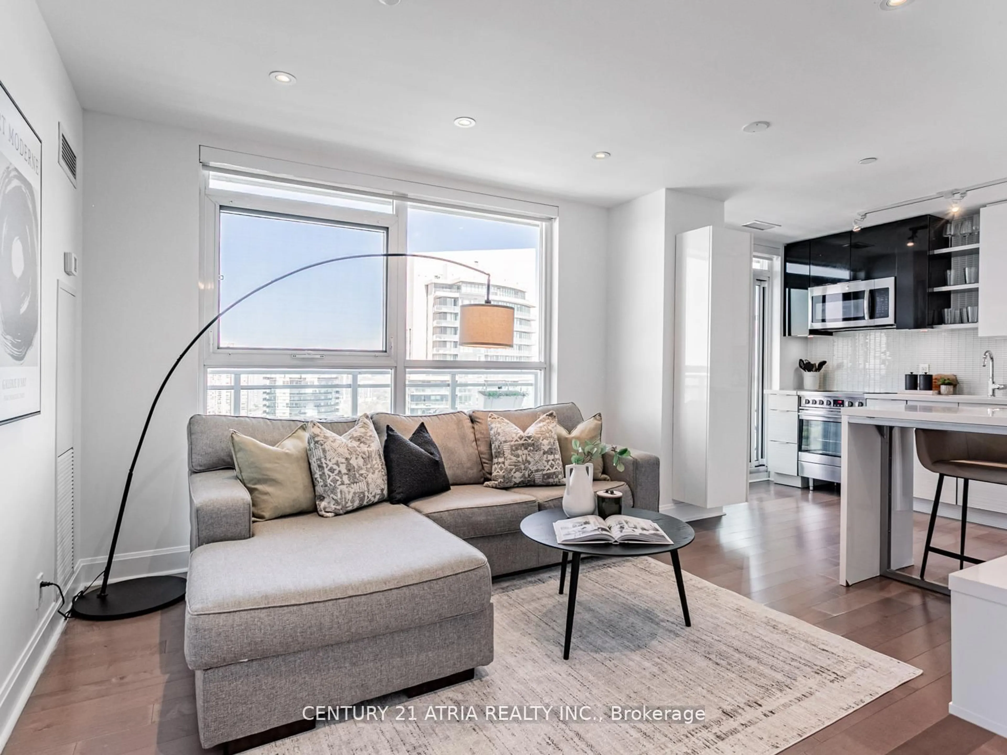Living room with furniture, unknown for 33 Shore Breeze Dr #3208, Toronto Ontario M8V 1A1