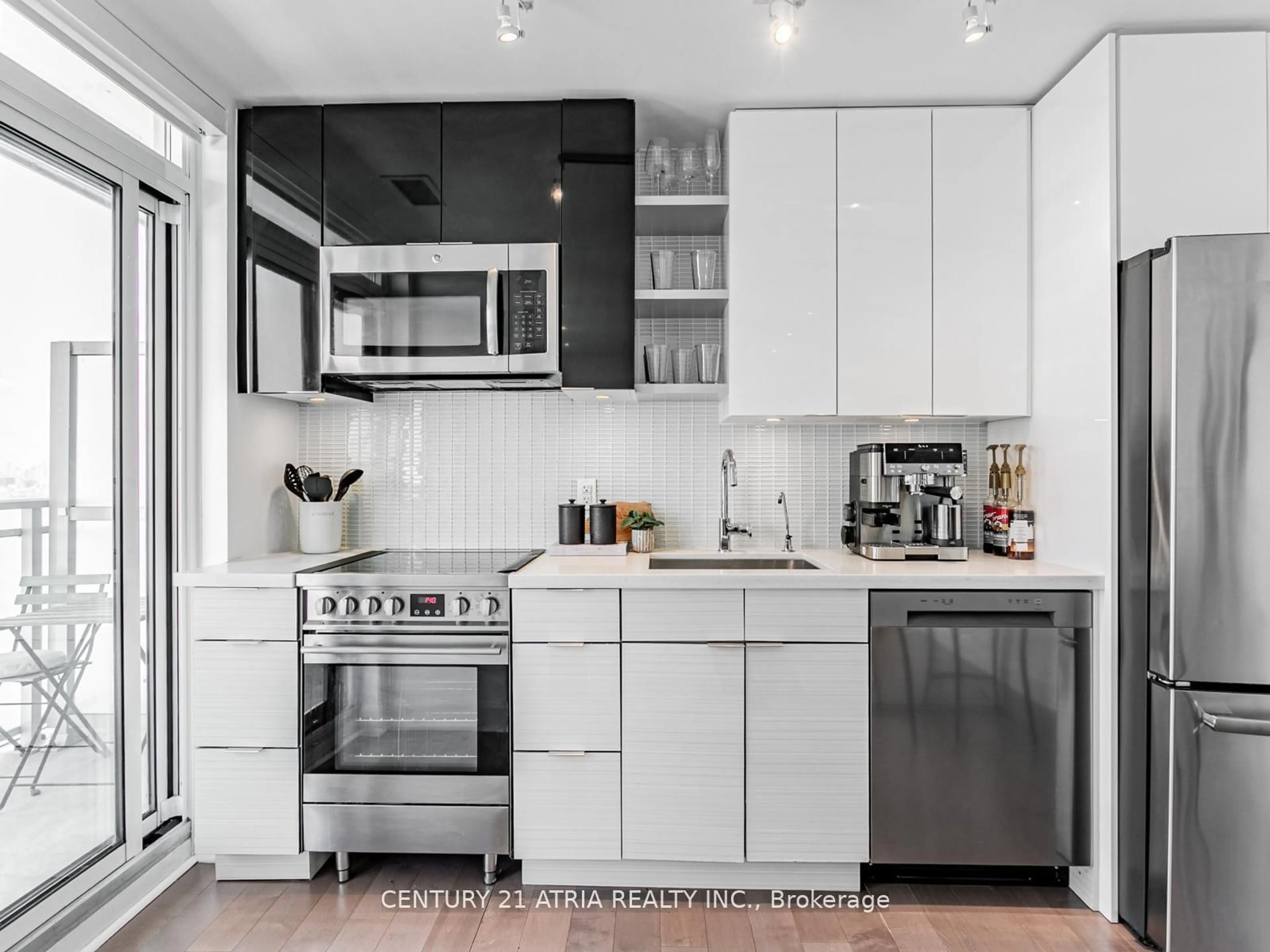 Contemporary kitchen, unknown for 33 Shore Breeze Dr #3208, Toronto Ontario M8V 1A1