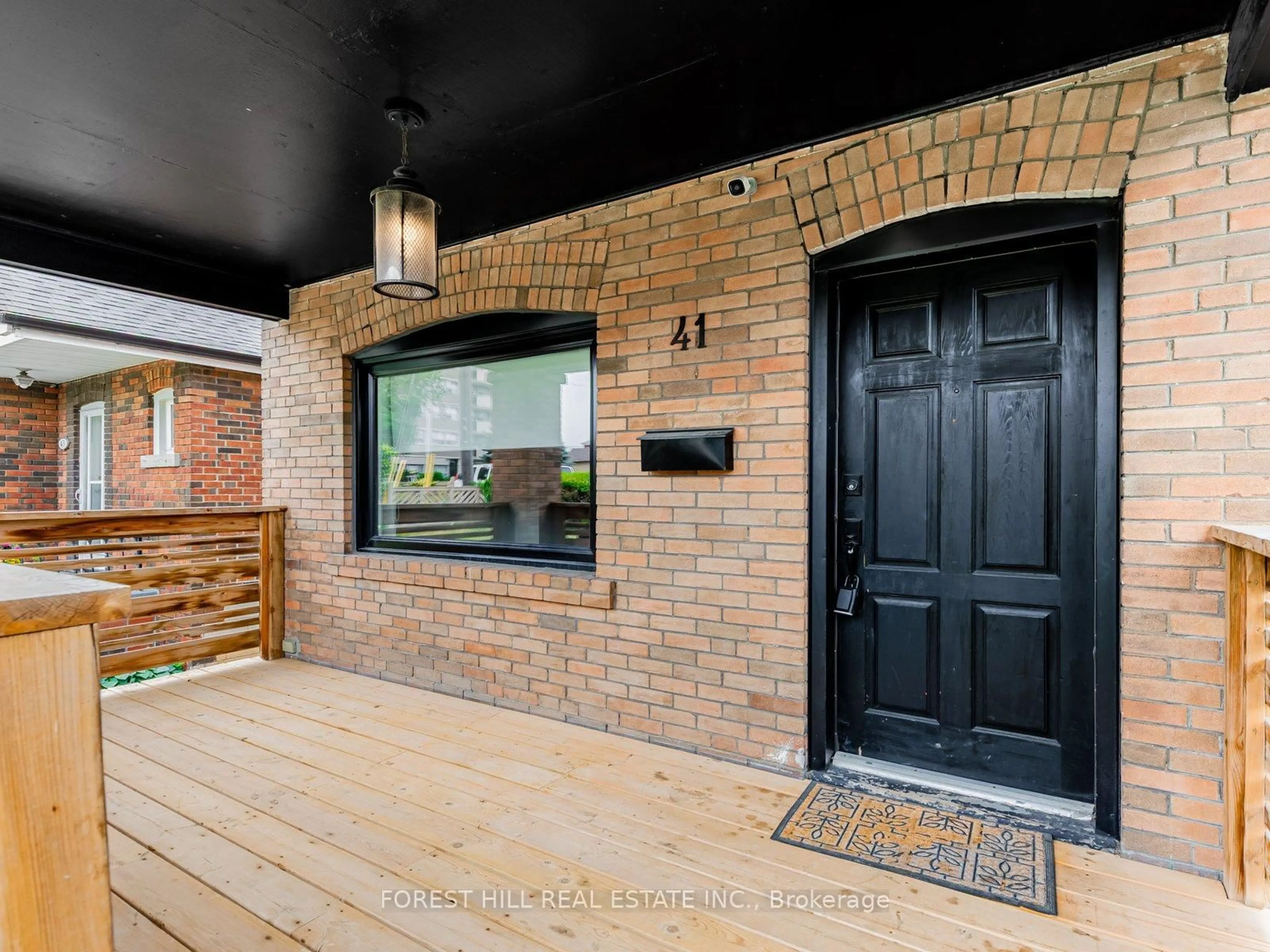 Home with brick exterior material, street for 41 Dynevor Rd, Toronto Ontario M6E 3W7