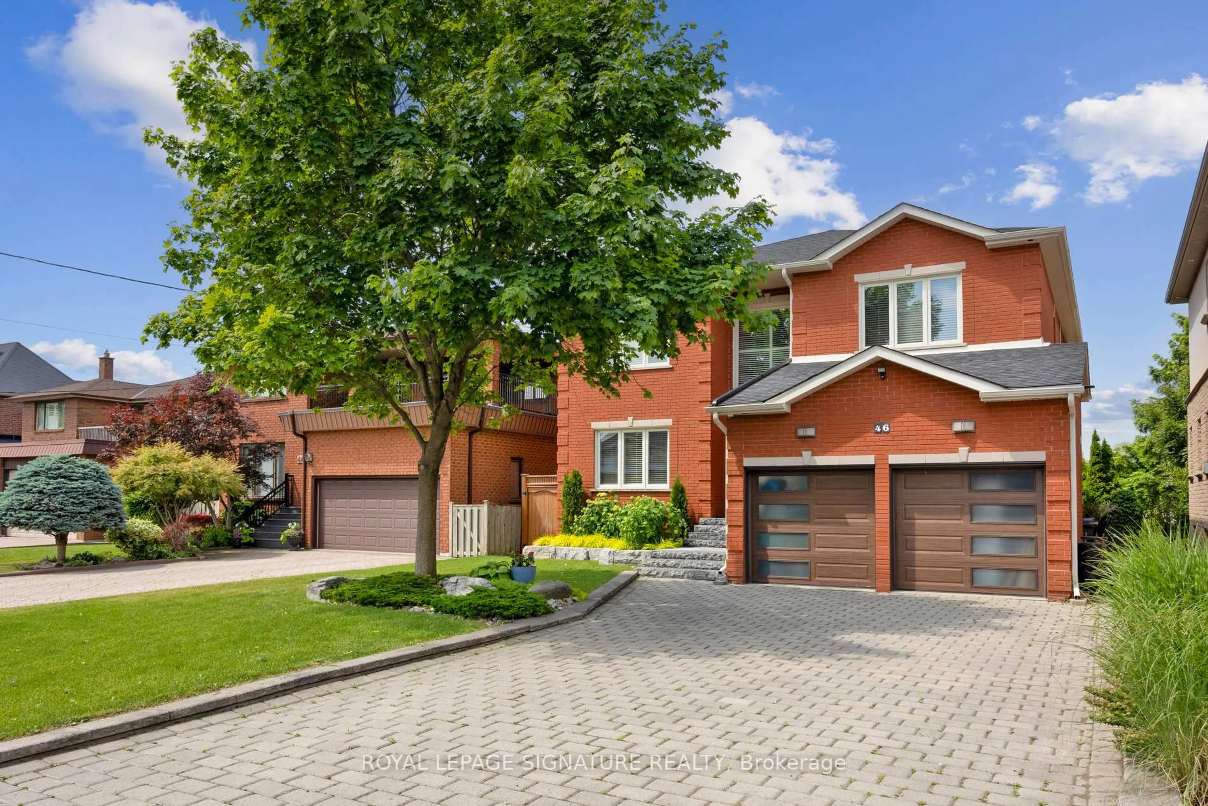 Home with brick exterior material, street for 46 Jay St, Toronto Ontario M6L 2M1
