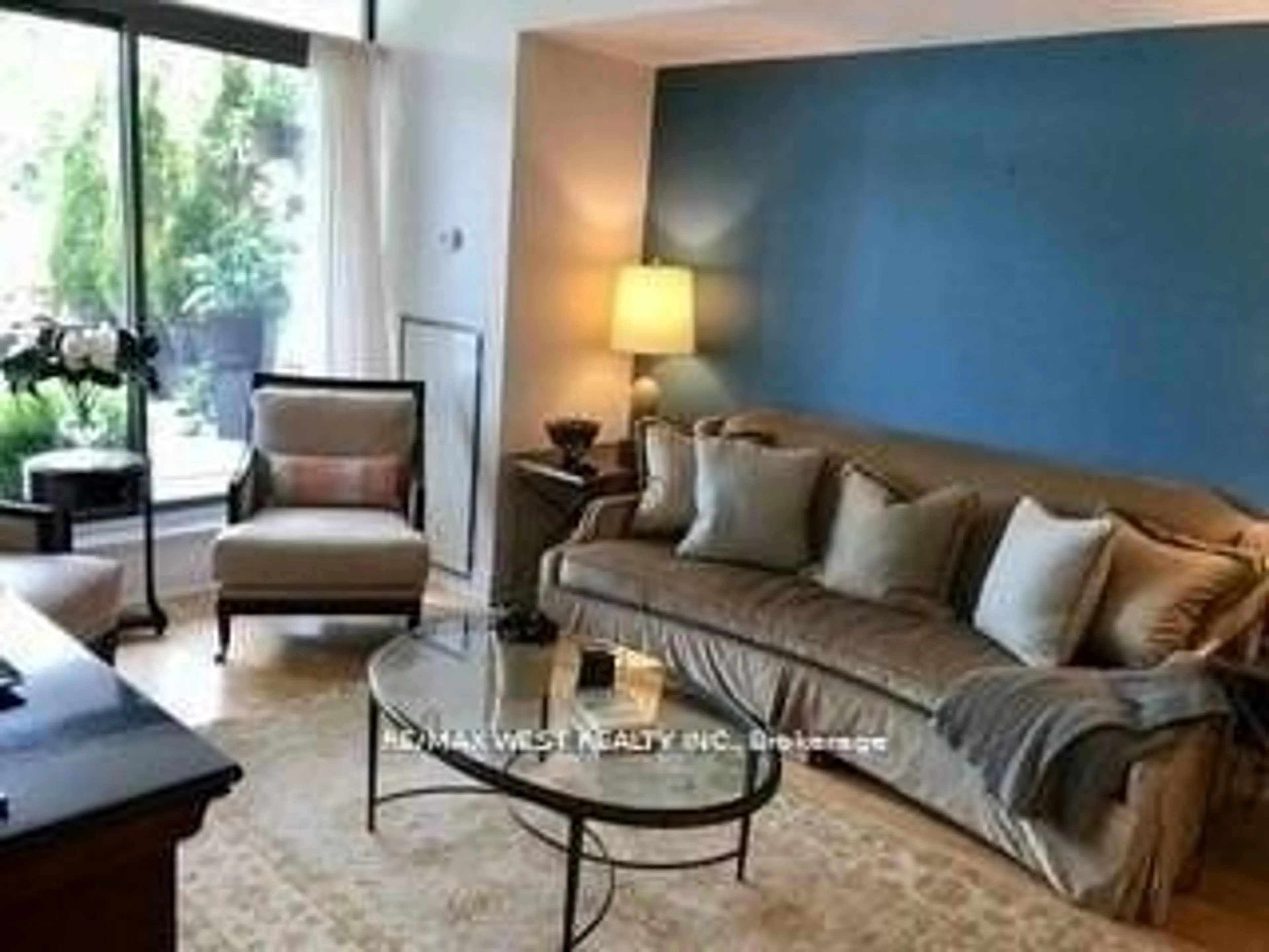 Living room with furniture, unknown for 383 Ellis Park Rd #608, Toronto Ontario M6S 5B2
