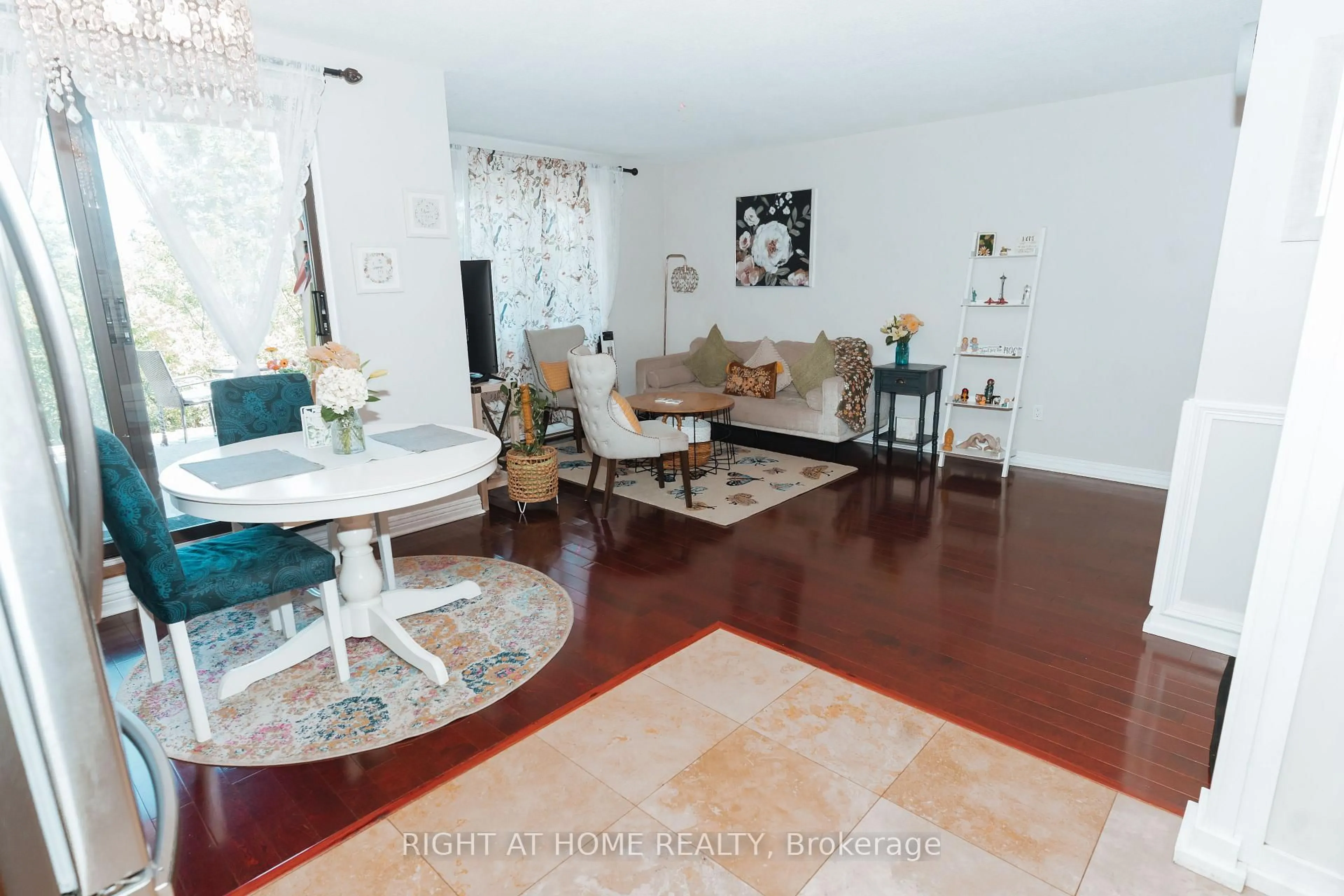 Living room with furniture, unknown for 1030 Falgarwood Dr #56, Oakville Ontario L6H 2P5