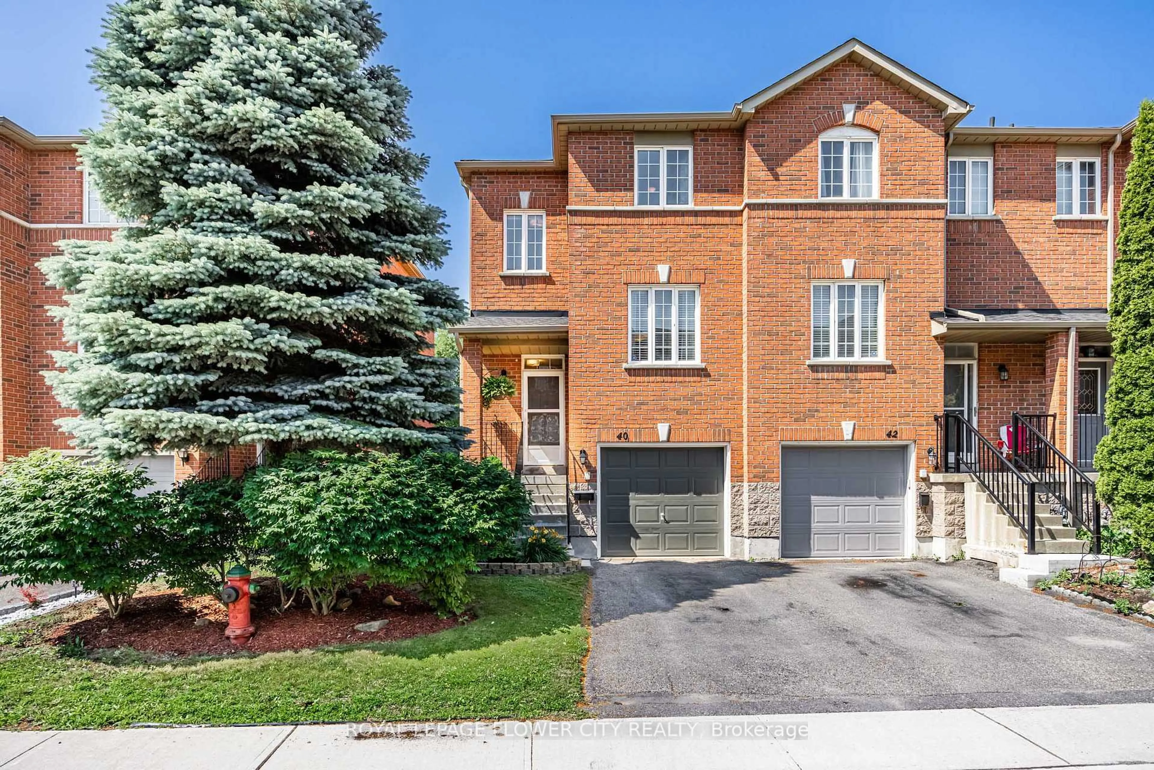 Home with brick exterior material, street for 120 Railroad St #40, Brampton Ontario L6X 5A1
