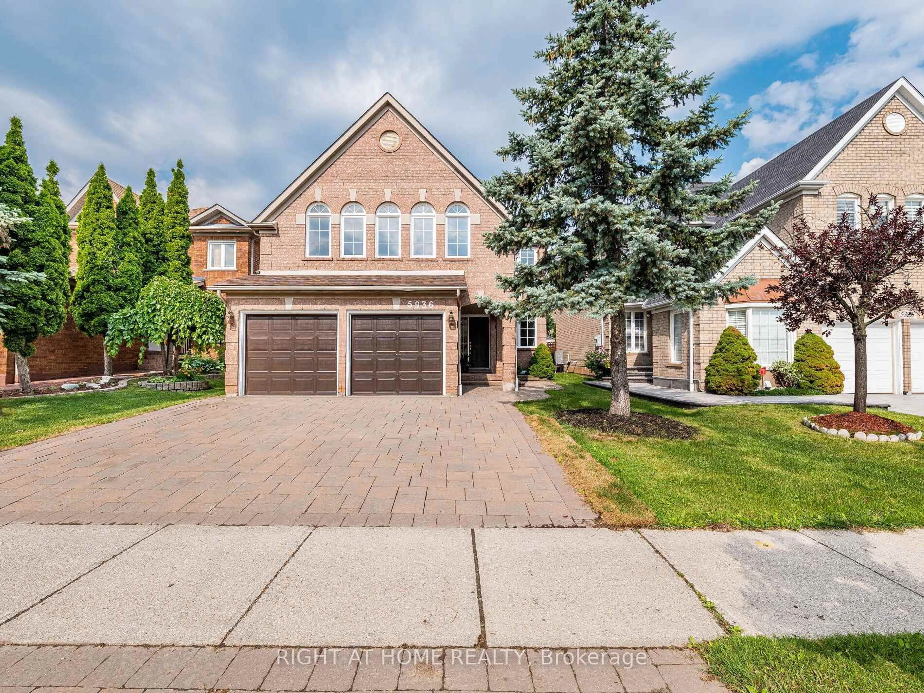 Home with brick exterior material, street for 5936 Greensboro Dr, Mississauga Ontario L5M 5S5