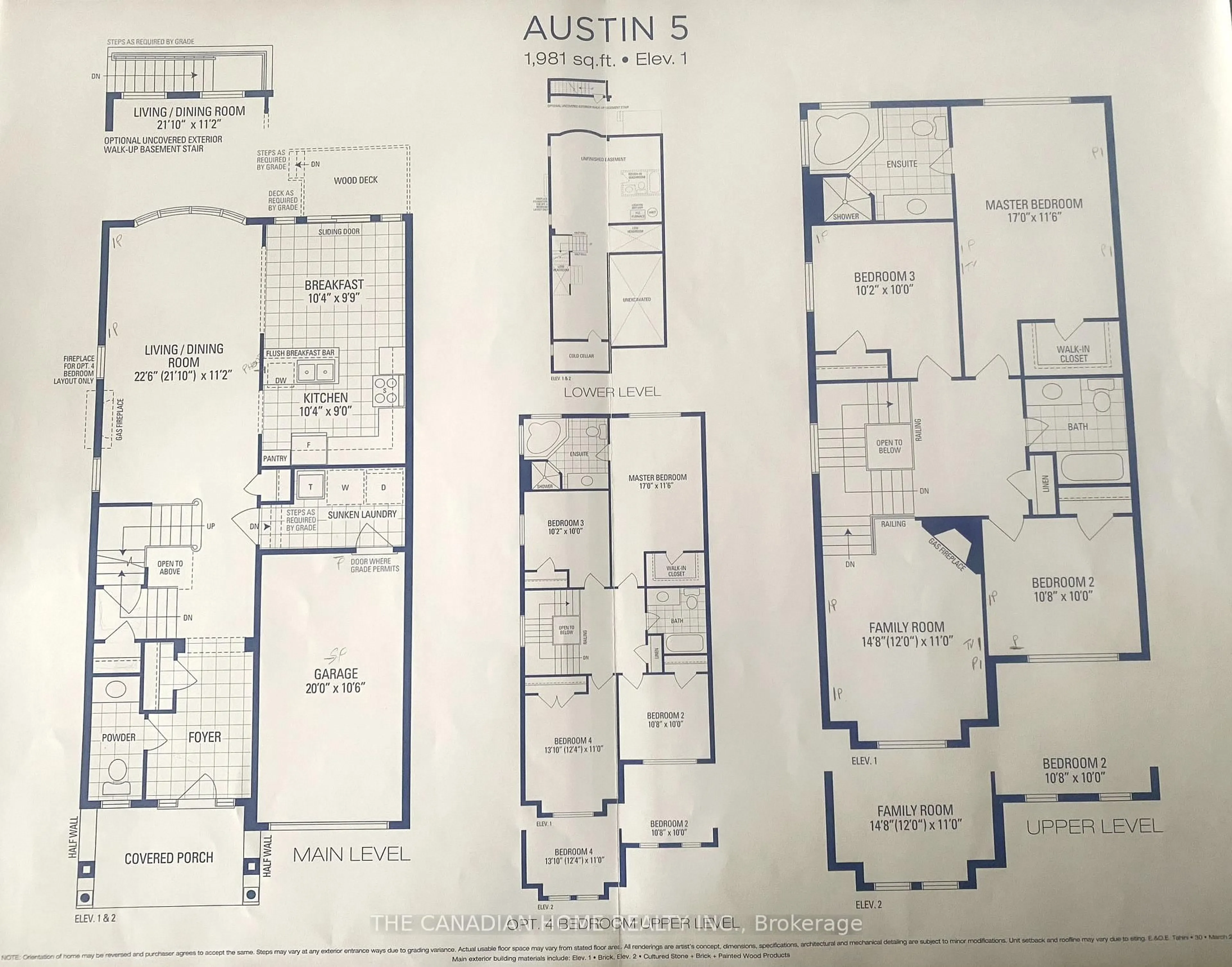 Floor plan for 29 Masken Circ, Brampton Ontario L7A 4K3