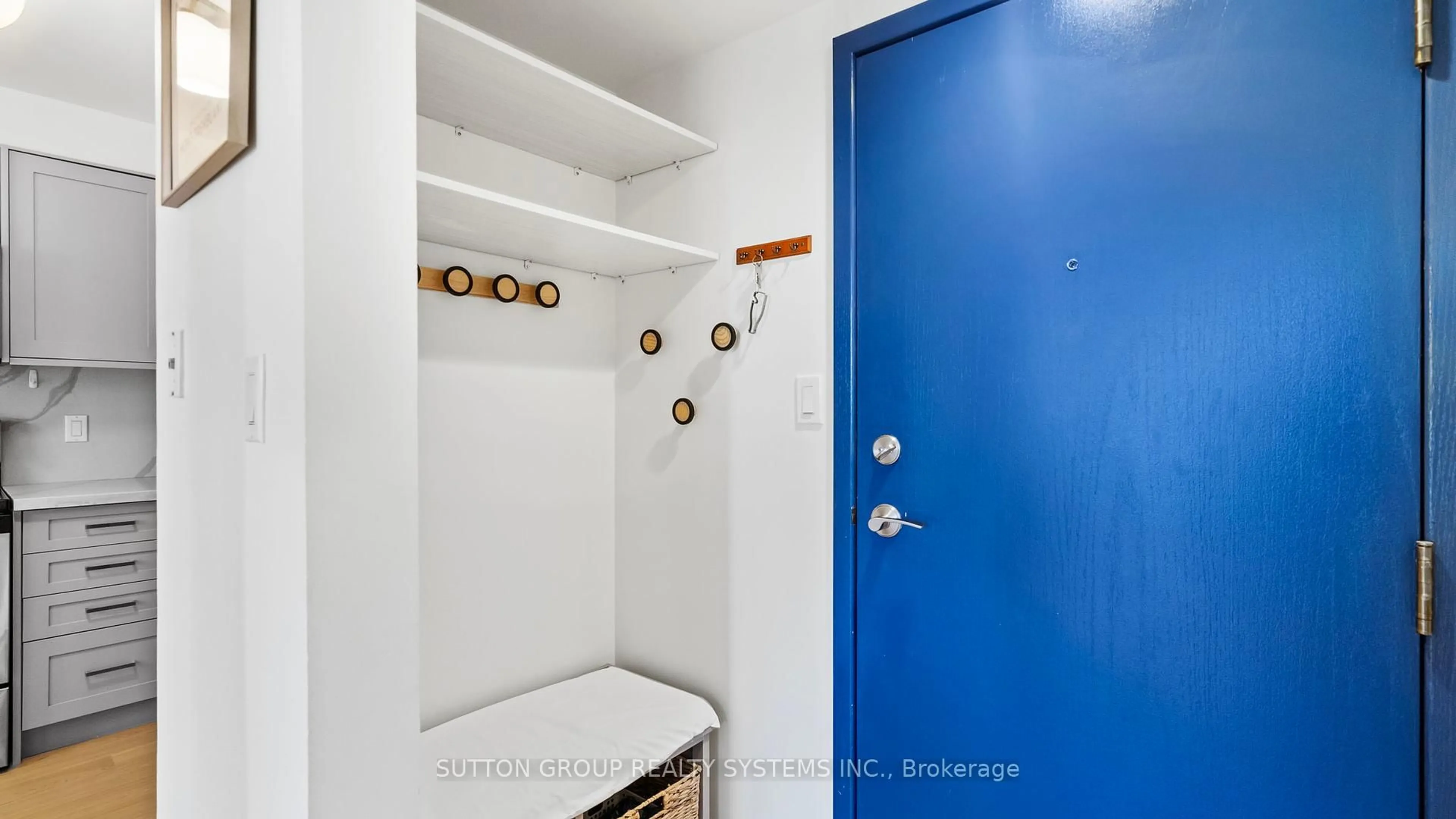 Storage room or clothes room or walk-in closet for 22 Southport St #433, Toronto Ontario M6S 4Y9