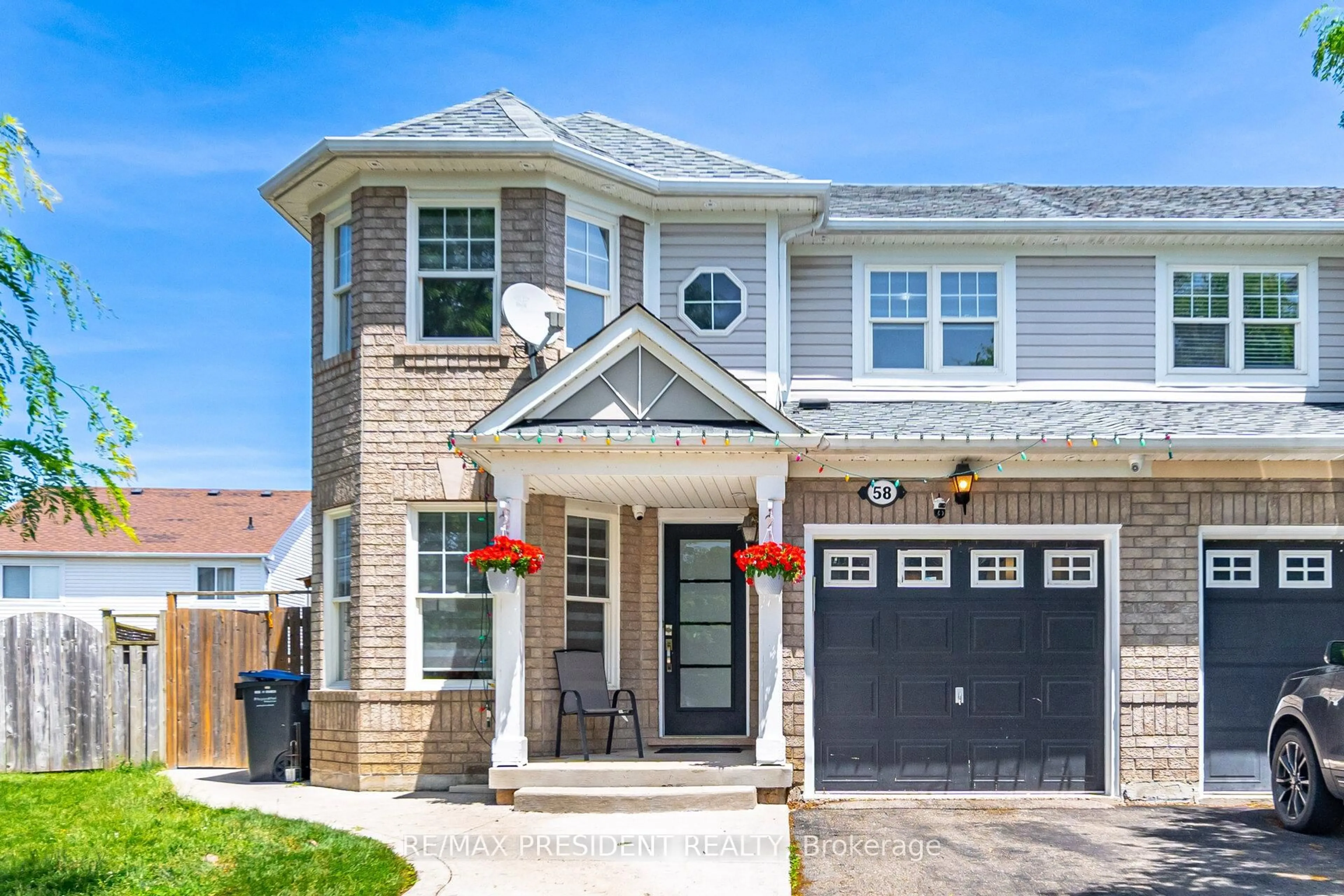 Home with brick exterior material, street for 58 Frontenac Cres, Brampton Ontario L7A 3M9