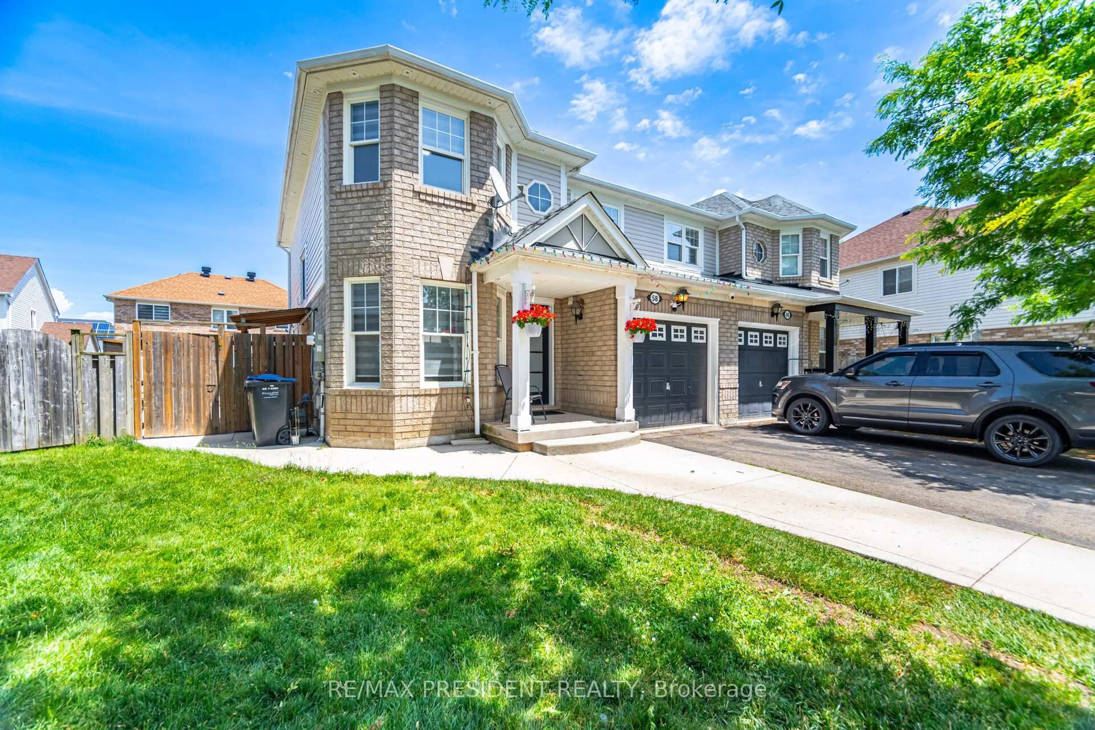 Home with brick exterior material, street for 58 Frontenac Cres, Brampton Ontario L7A 3M9