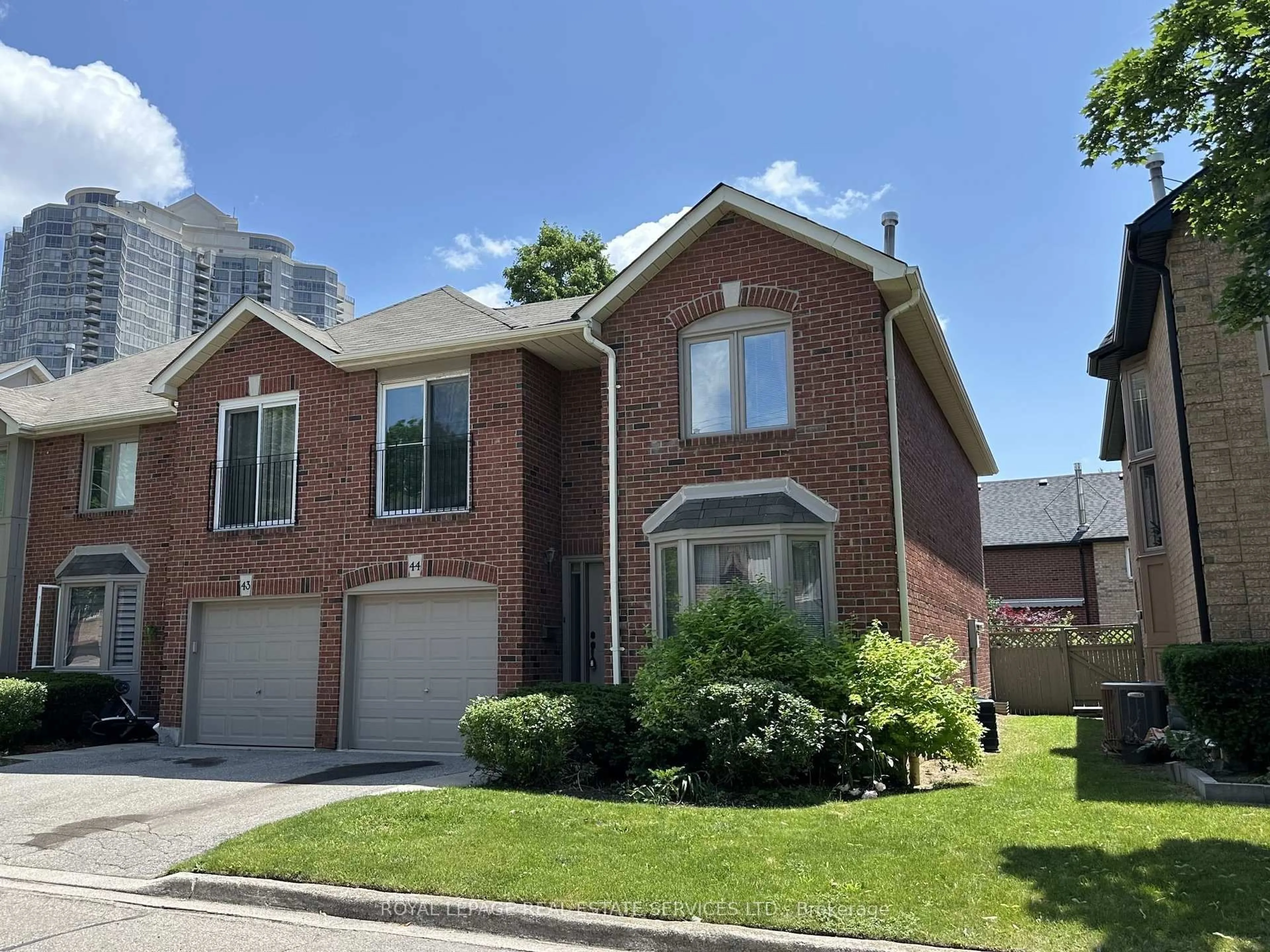 Home with brick exterior material, street for 4635 Regents Terr #44, Mississauga Ontario L5R 1X2
