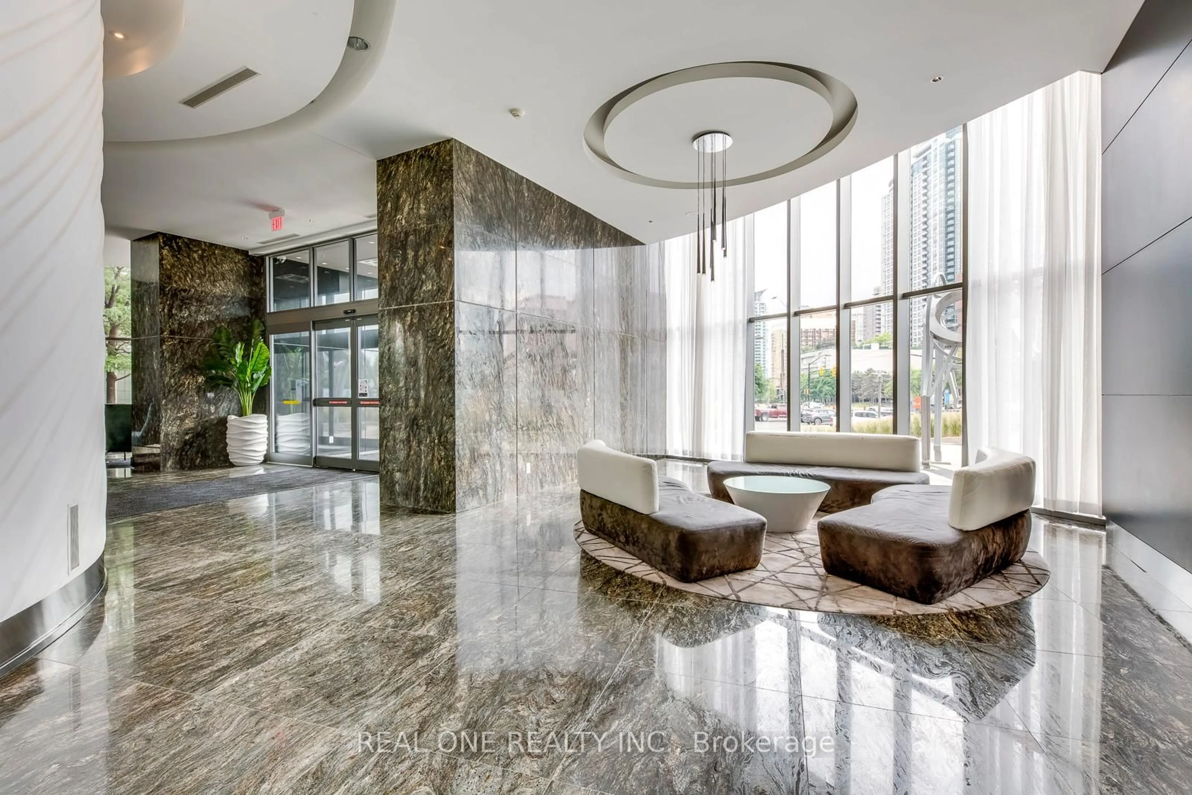 Lobby for 60 Absolute Ave #4402, Mississauga Ontario L4Z 0A9
