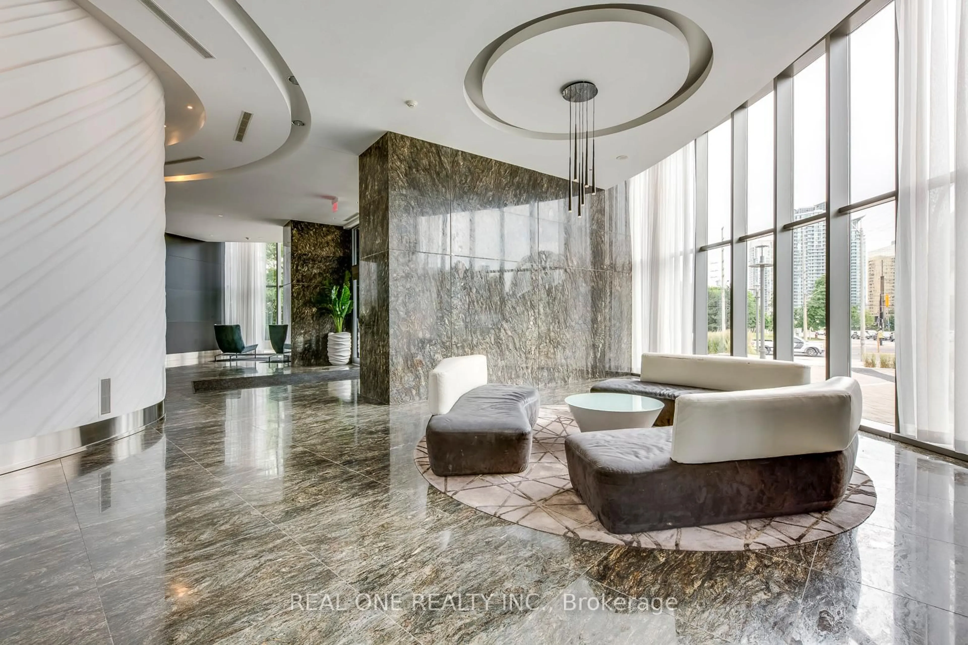 Lobby for 60 Absolute Ave #4402, Mississauga Ontario L4Z 0A9
