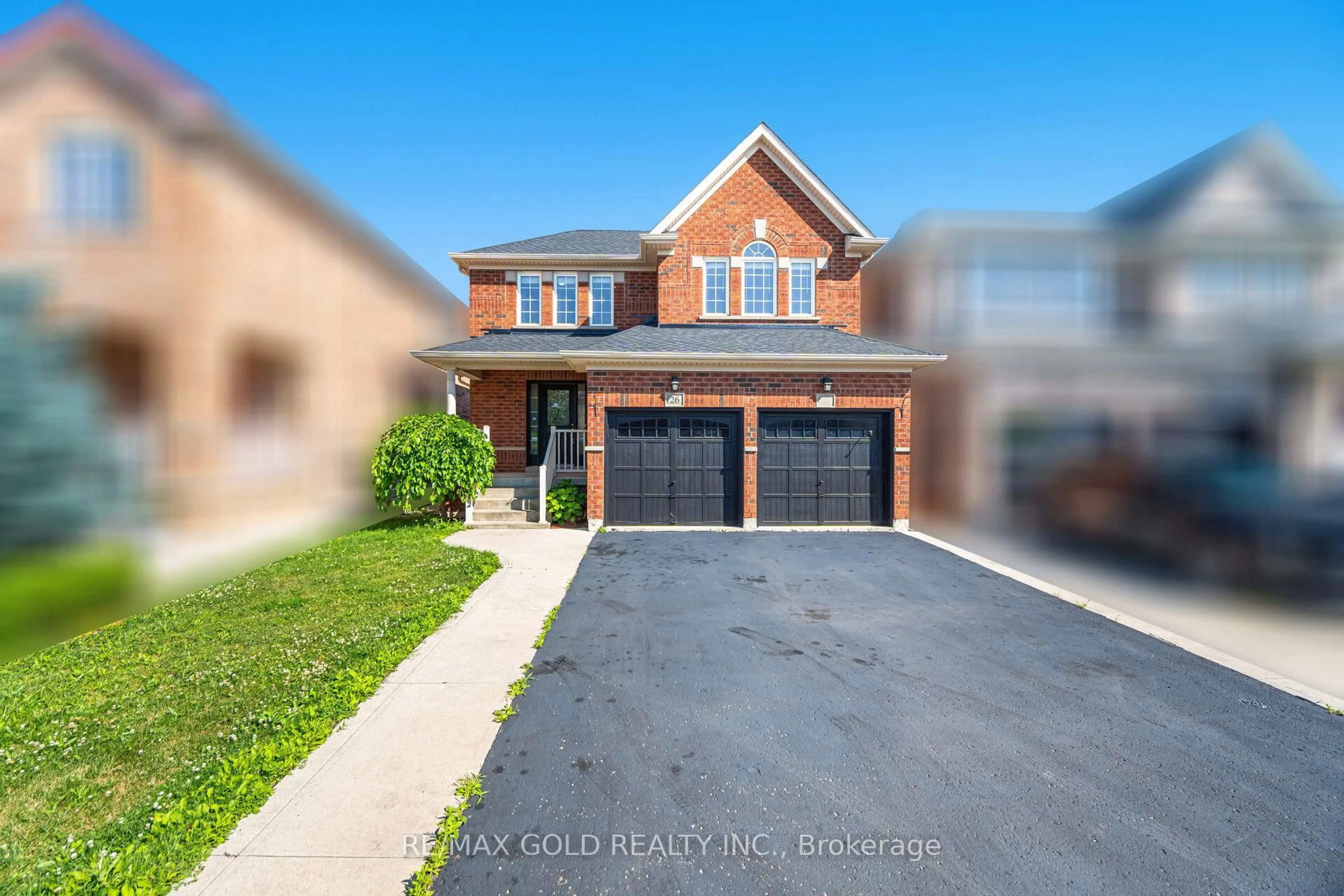 Home with brick exterior material, street for 26 Bushmill Circ, Brampton Ontario L7A 0K8