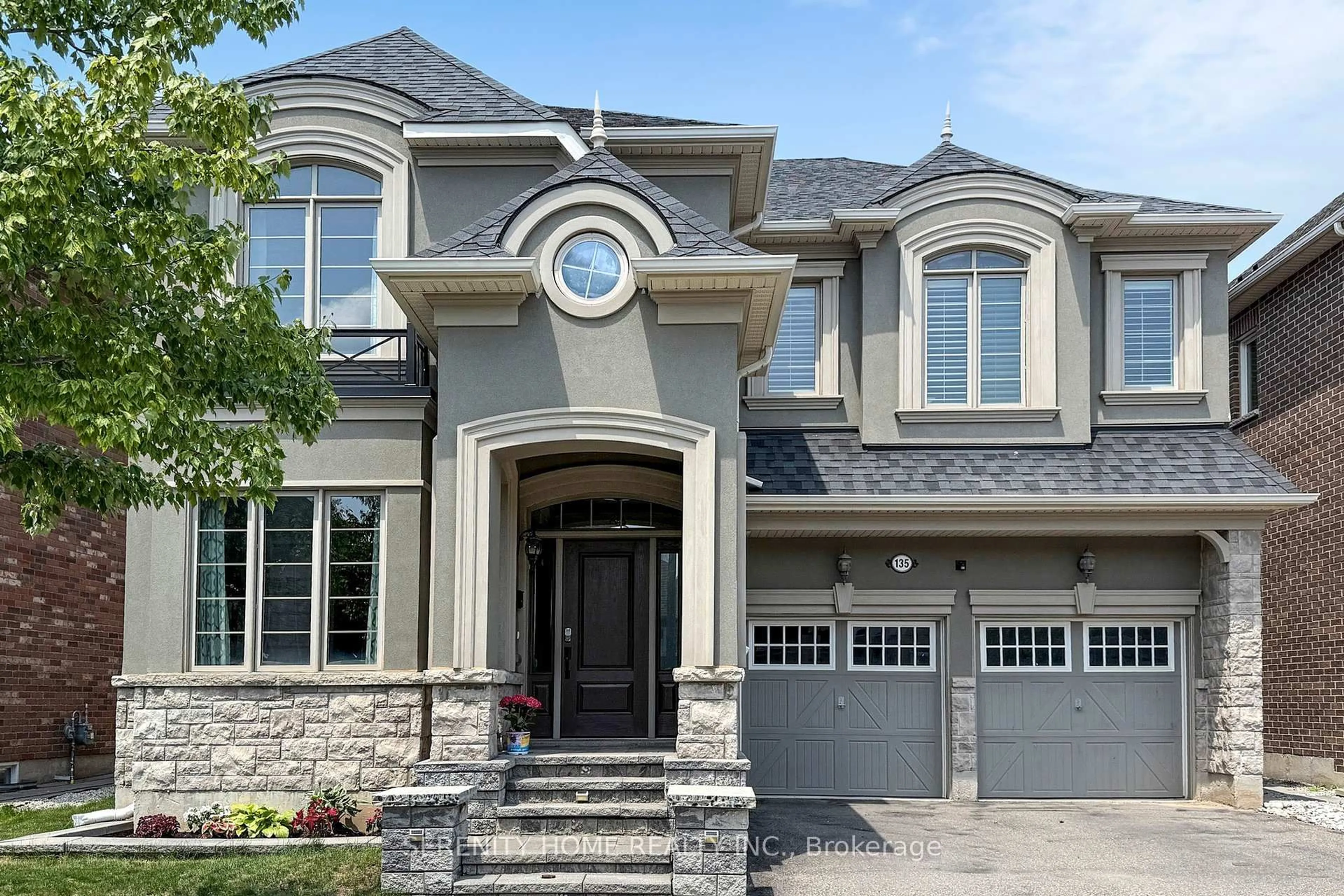 Home with brick exterior material, street for 135 Mcwilliams Cres, Oakville Ontario L6M 0W5