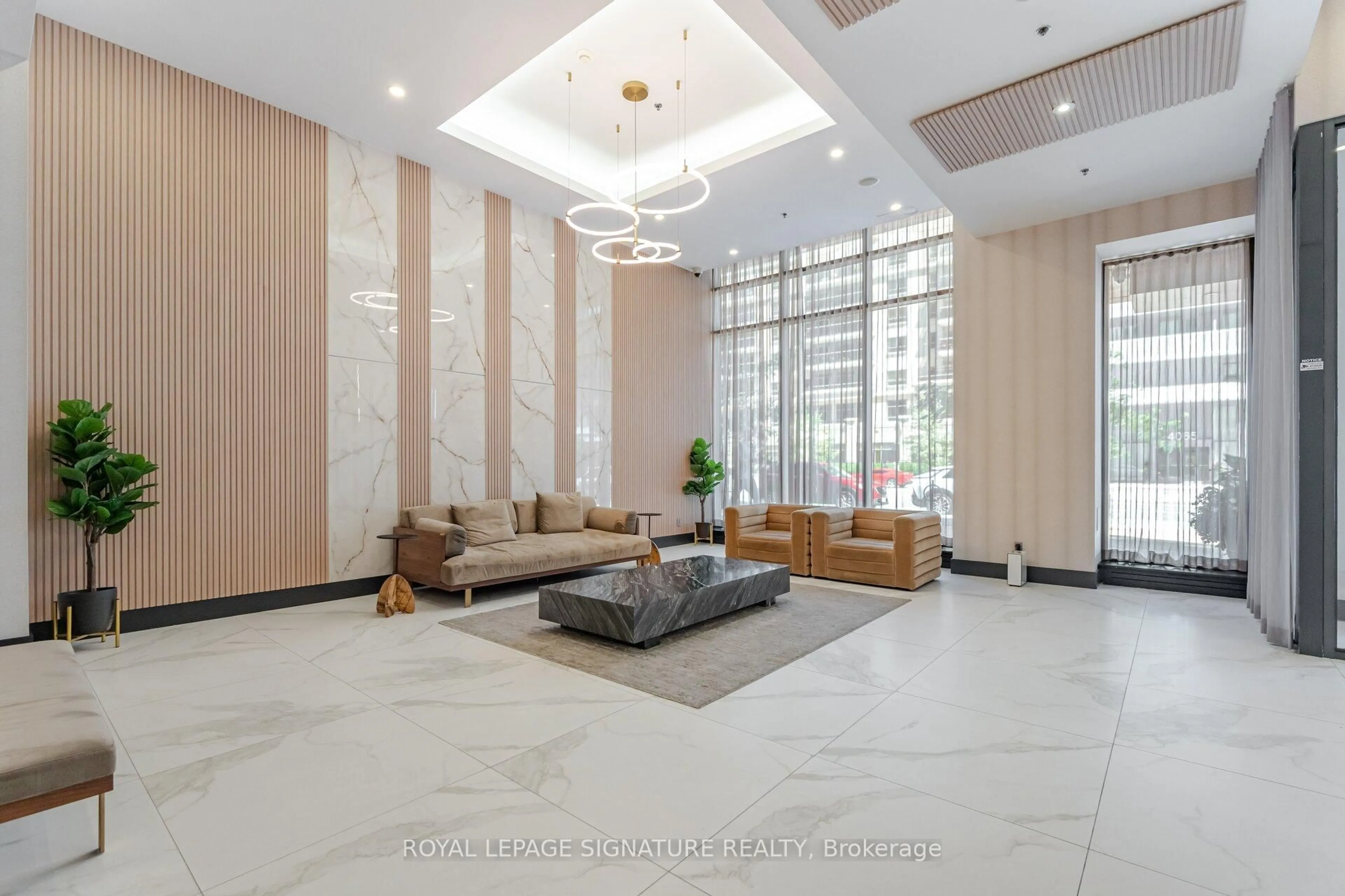 Lobby for 4070 Confederation Pkwy #PH4605, Mississauga Ontario L5B 0E9