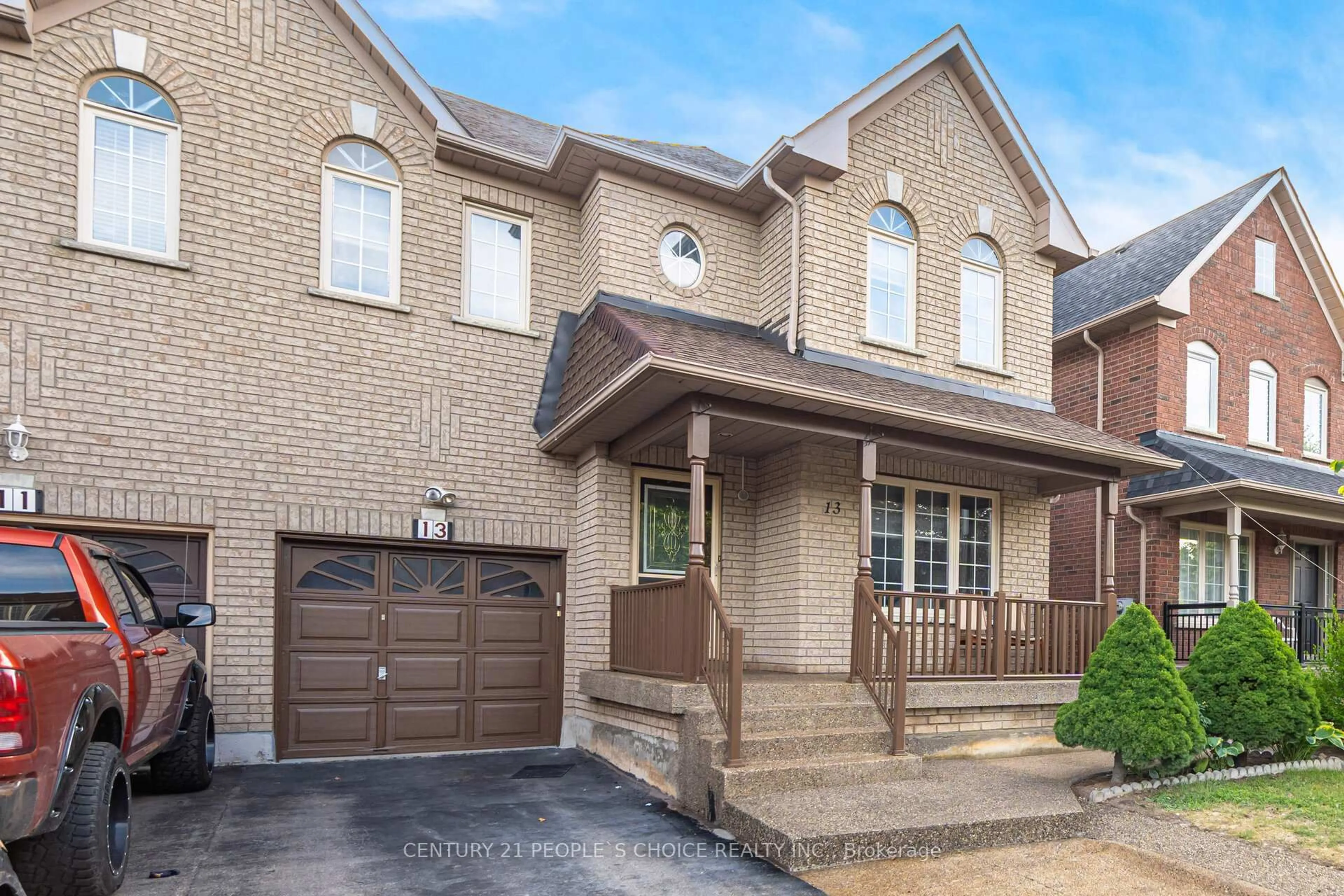 Home with brick exterior material, street for 13 Zebra Tr, Brampton Ontario L6R 2J2