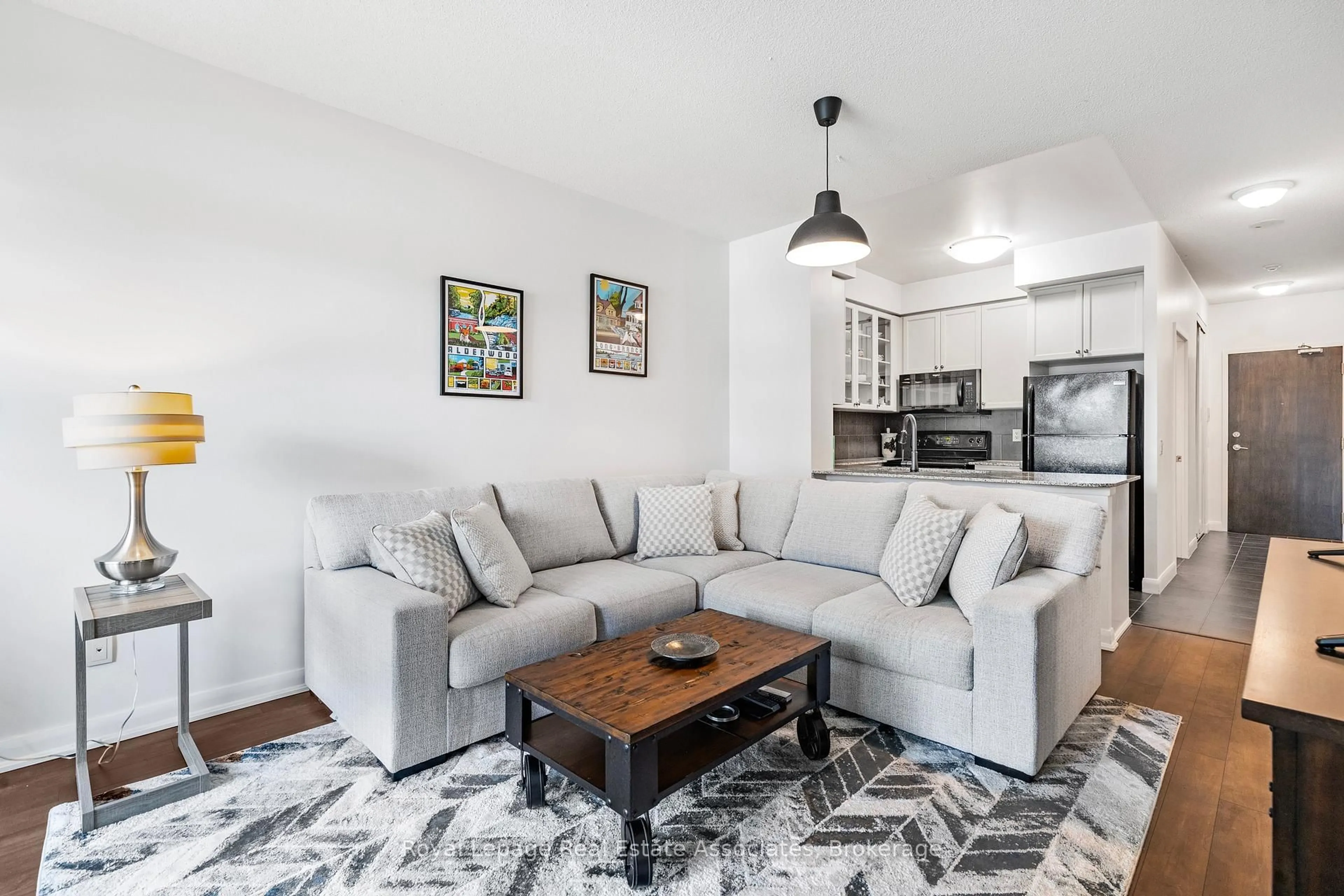 Living room with furniture, unknown for 235 Sherway Gardens Rd #103, Toronto Ontario M9C 0A2