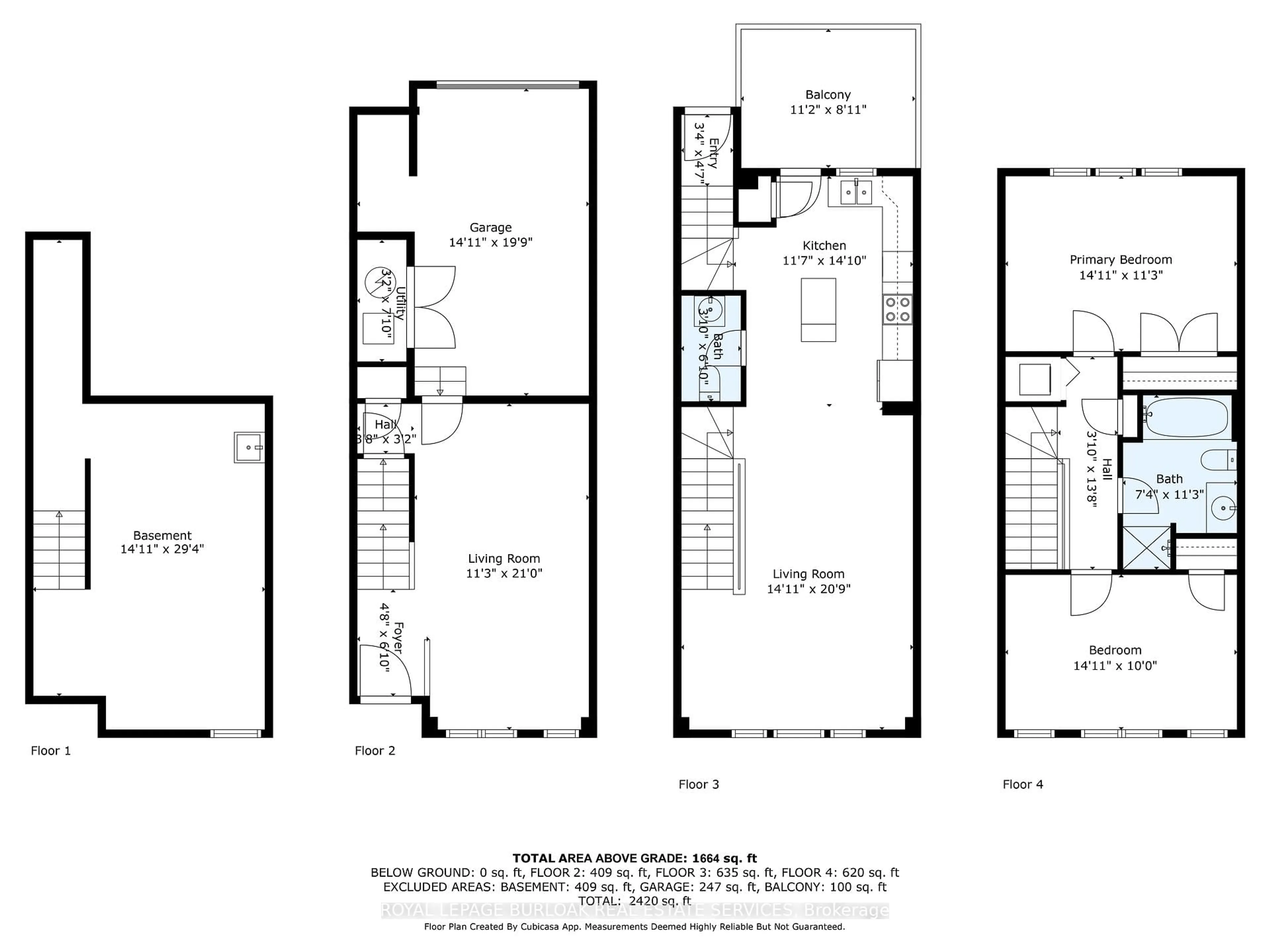 Floor plan for 4165 Upper Middle Rd #31, Burlington Ontario L7M 0V4
