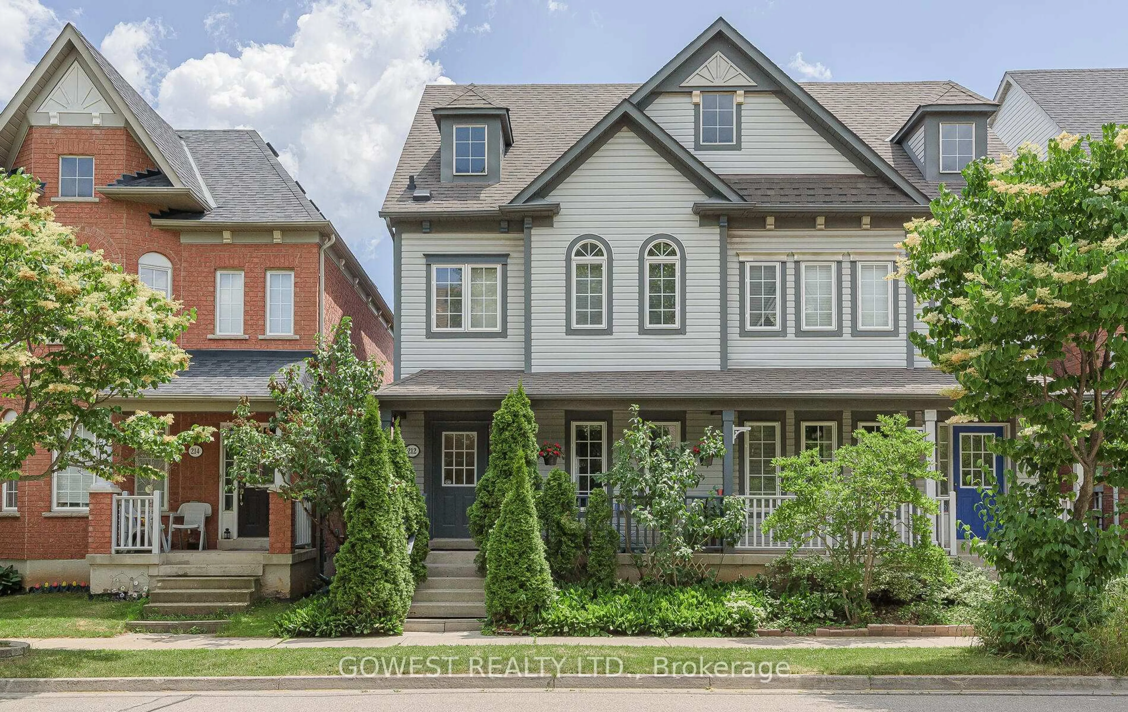 Home with brick exterior material, street for 212 Roxton Rd, Oakville Ontario L6H 6M8