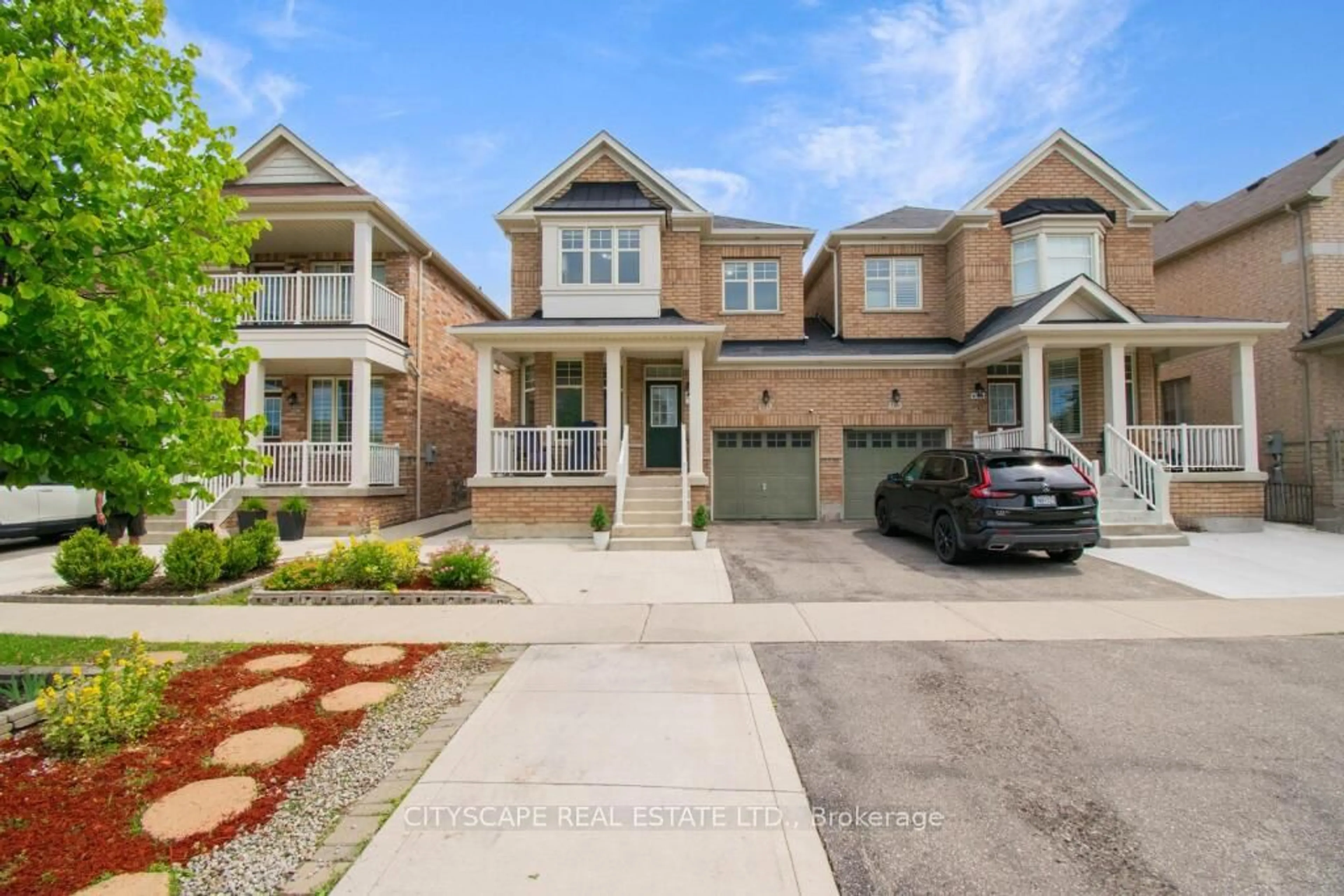 Home with brick exterior material, street for 151 Allegro Dr, Brampton Ontario L6Y 5X9