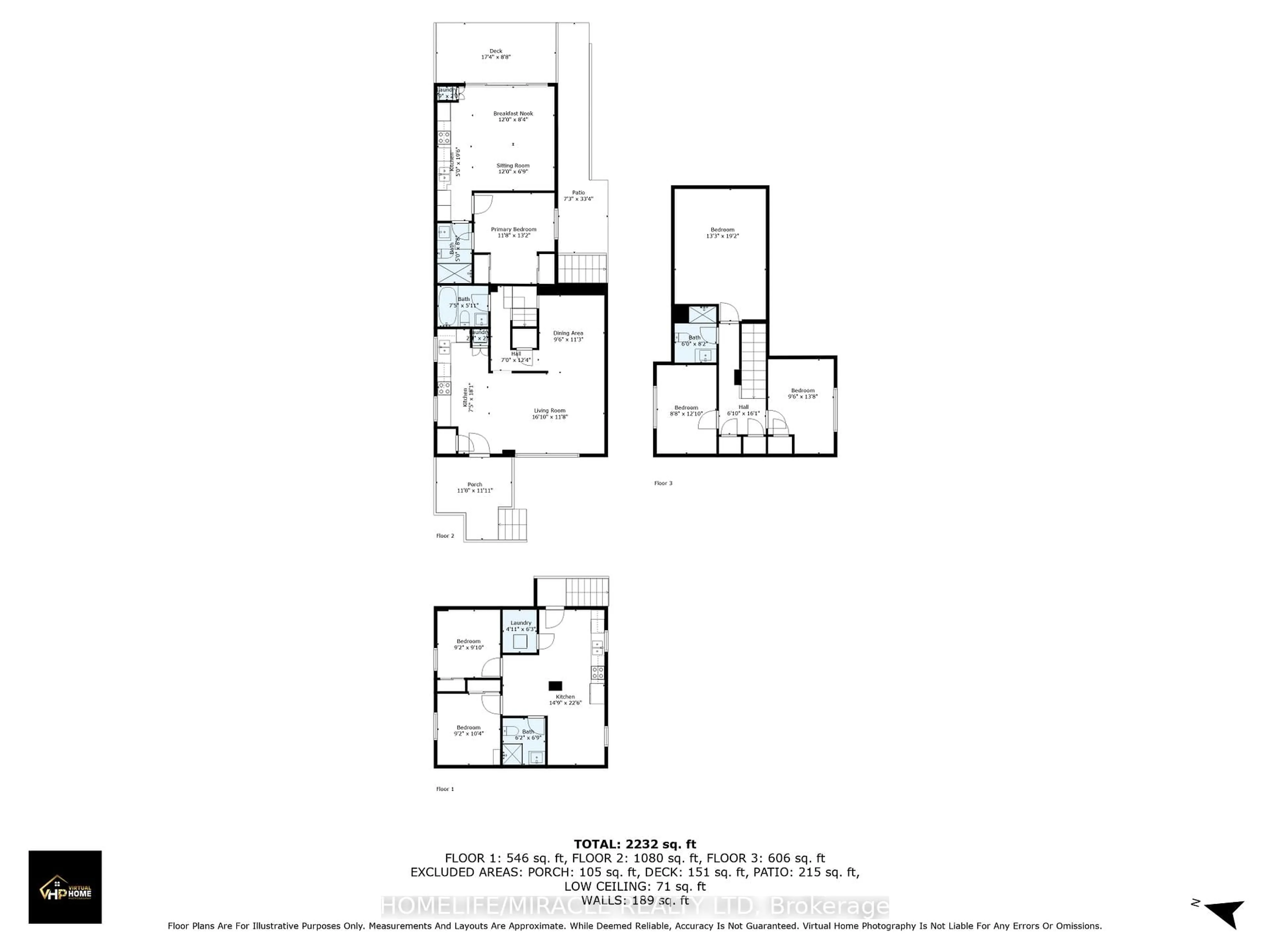 Floor plan for 9 Berry Creek Dr, Toronto Ontario M9W 4A1