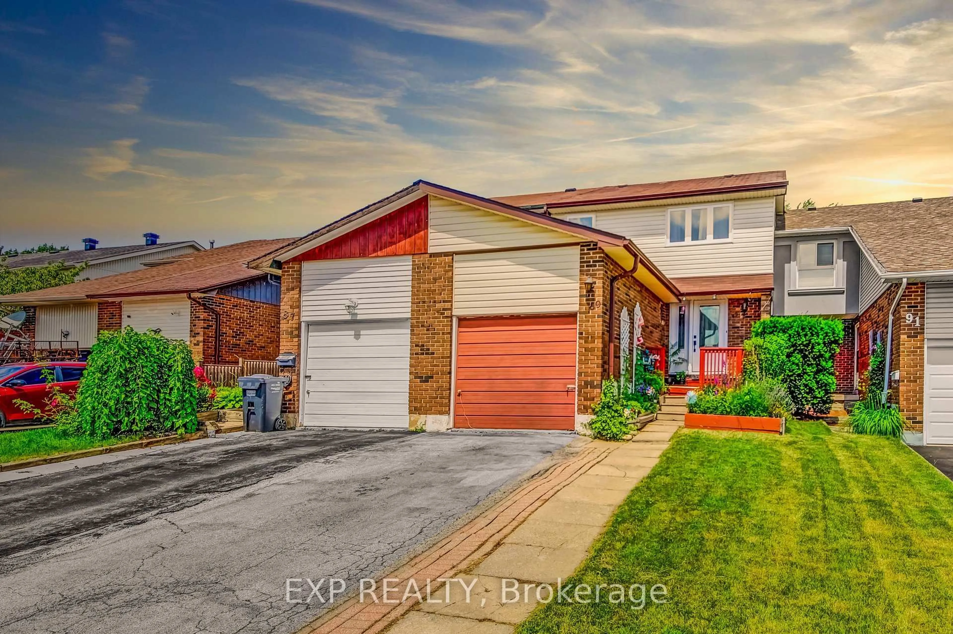 Home with brick exterior material, street for 89 Kingswood Dr, Brampton Ontario L6V 2X5