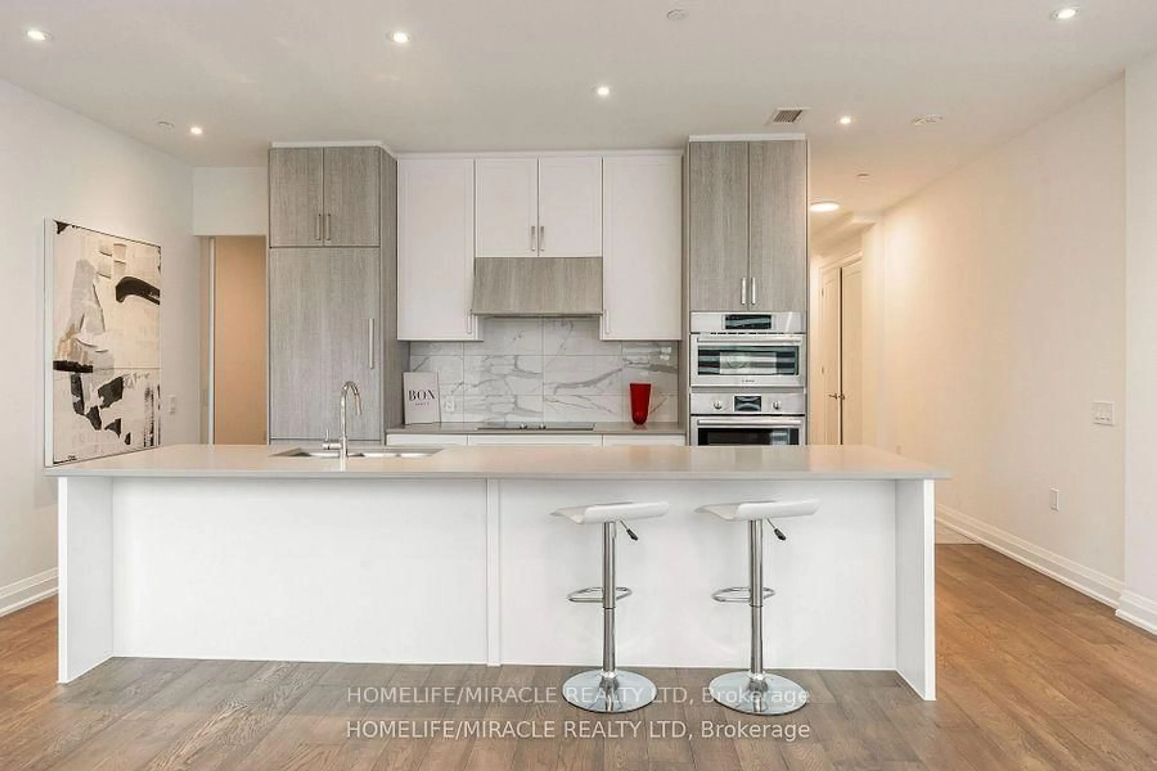 Open concept kitchen, unknown for 42 Mill St #414, Halton Hills Ontario L7G 0P9