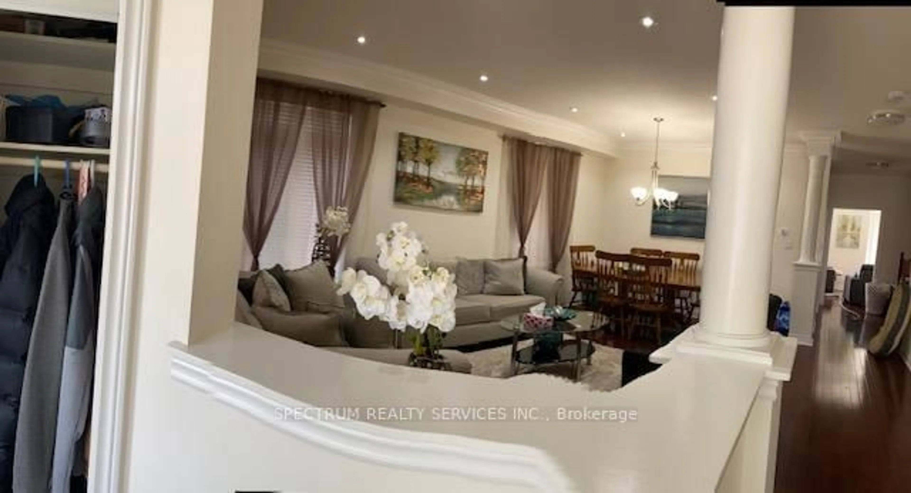 Living room with furniture, unknown for 22 Ungava Bay Rd, Brampton Ontario L6R 3M5