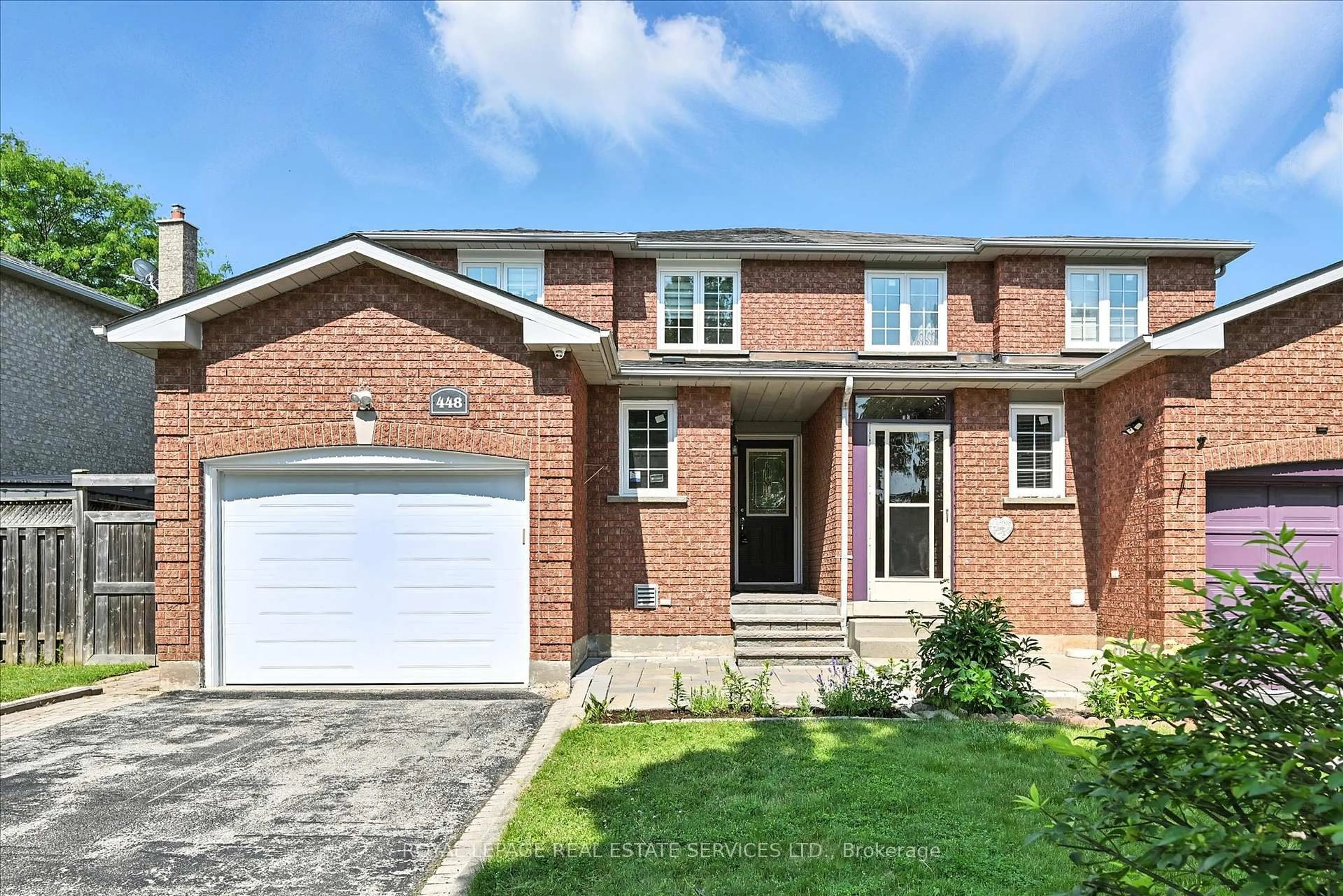 Home with brick exterior material, street for 448 Marlatt Dr, Oakville Ontario L6H 5X4