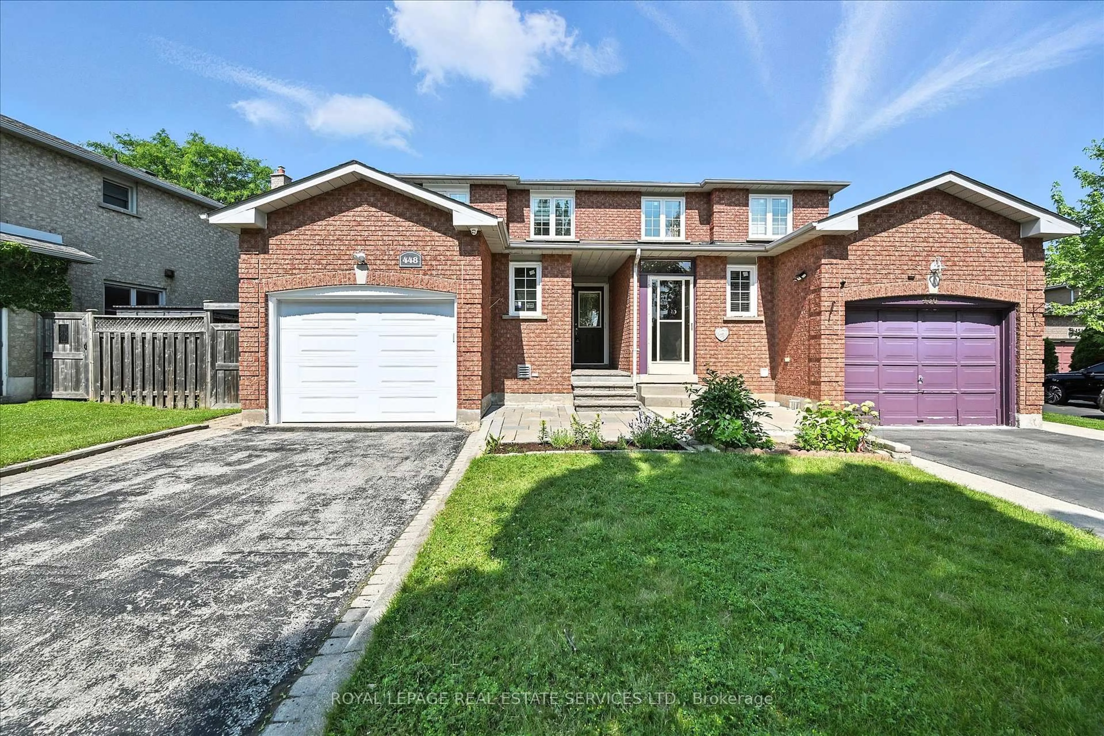 Home with brick exterior material, street for 448 Marlatt Dr, Oakville Ontario L6H 5X4