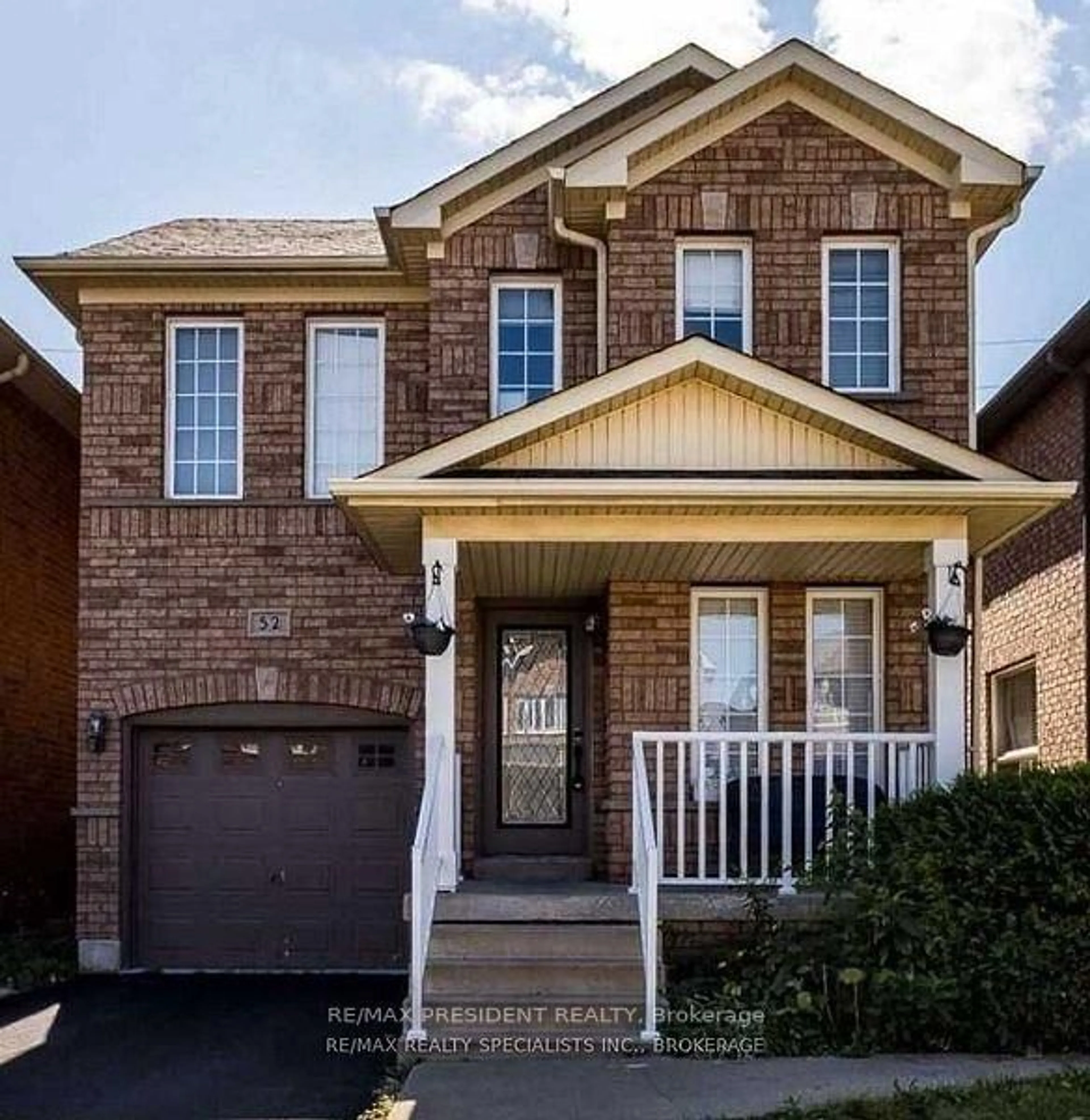 Home with brick exterior material, street for 52 Four Seasons Circ, Brampton Ontario L7A 2A7