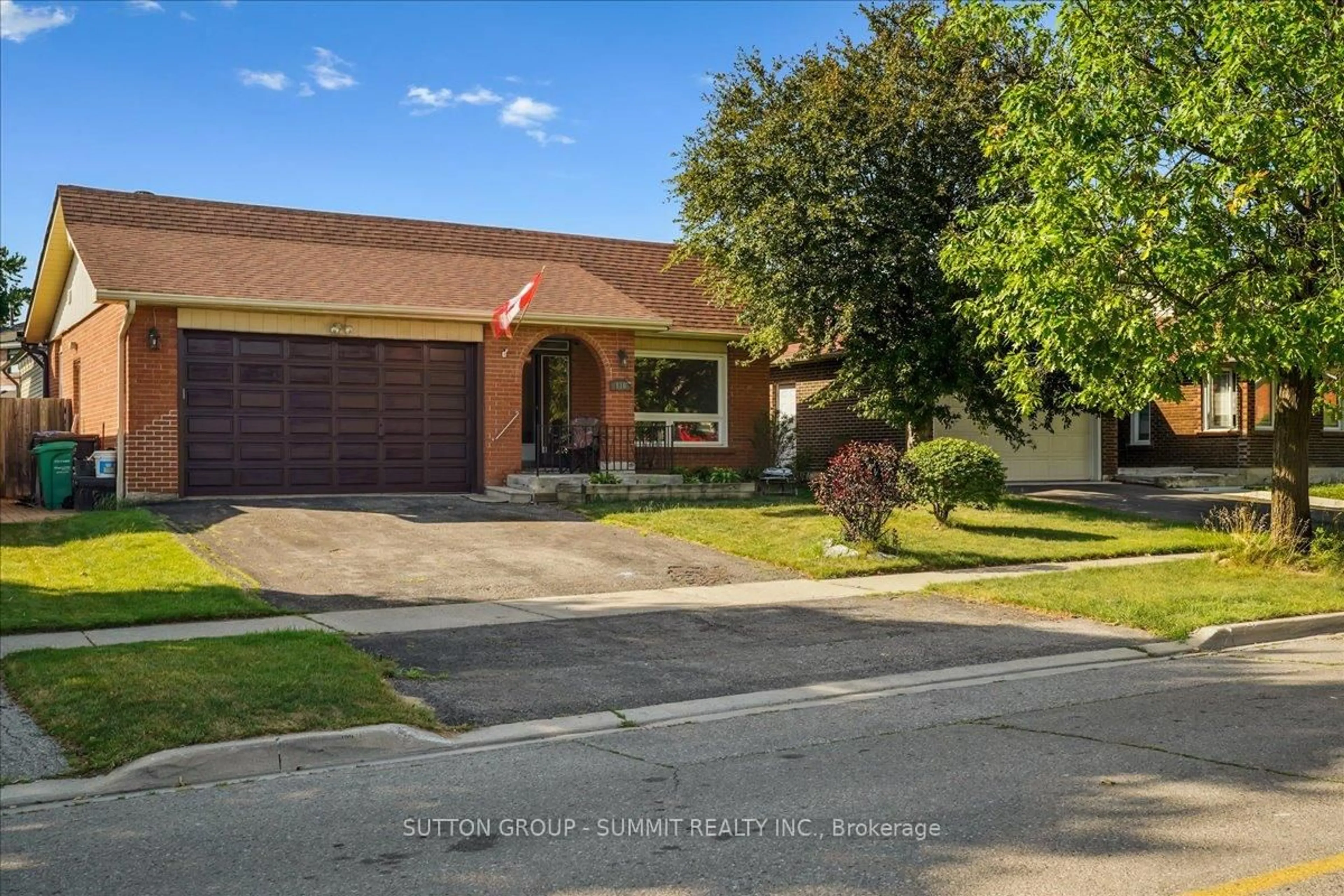A pic from outside/outdoor area/front of a property/back of a property/a pic from drone, street for 110 Blackthorn Lane, Brampton Ontario L6V 3K8