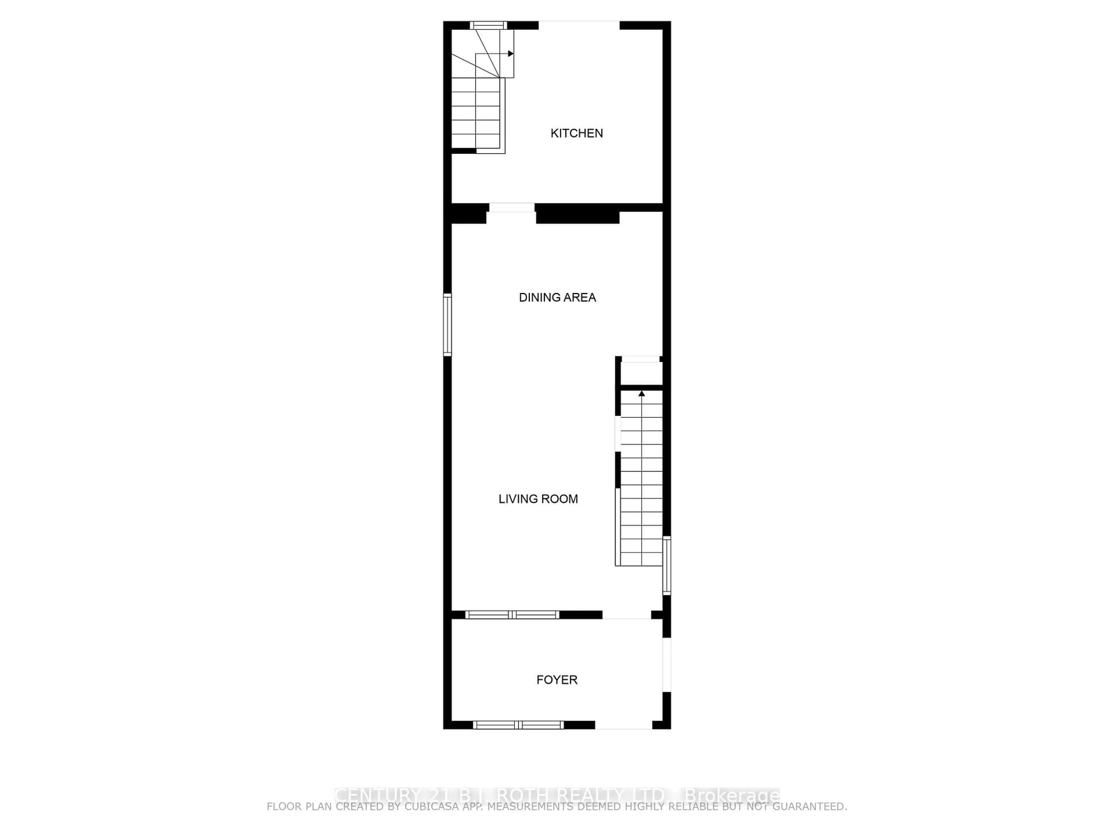 Floor plan for 78 PRITCHARD Ave, Toronto Ontario M6N 1T3