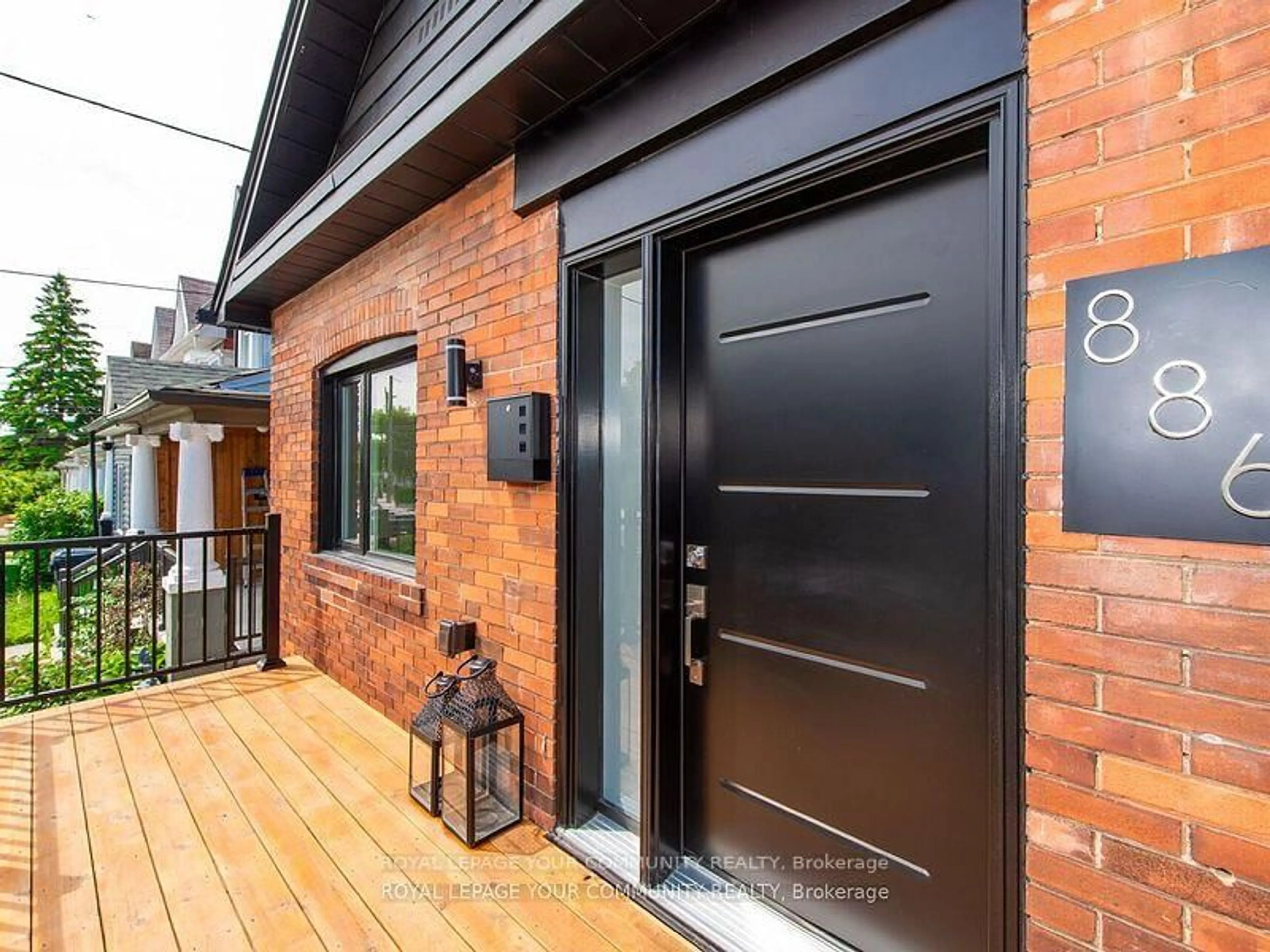 Home with brick exterior material, street for 886 Runnymede Rd, Toronto Ontario M6N 3W4